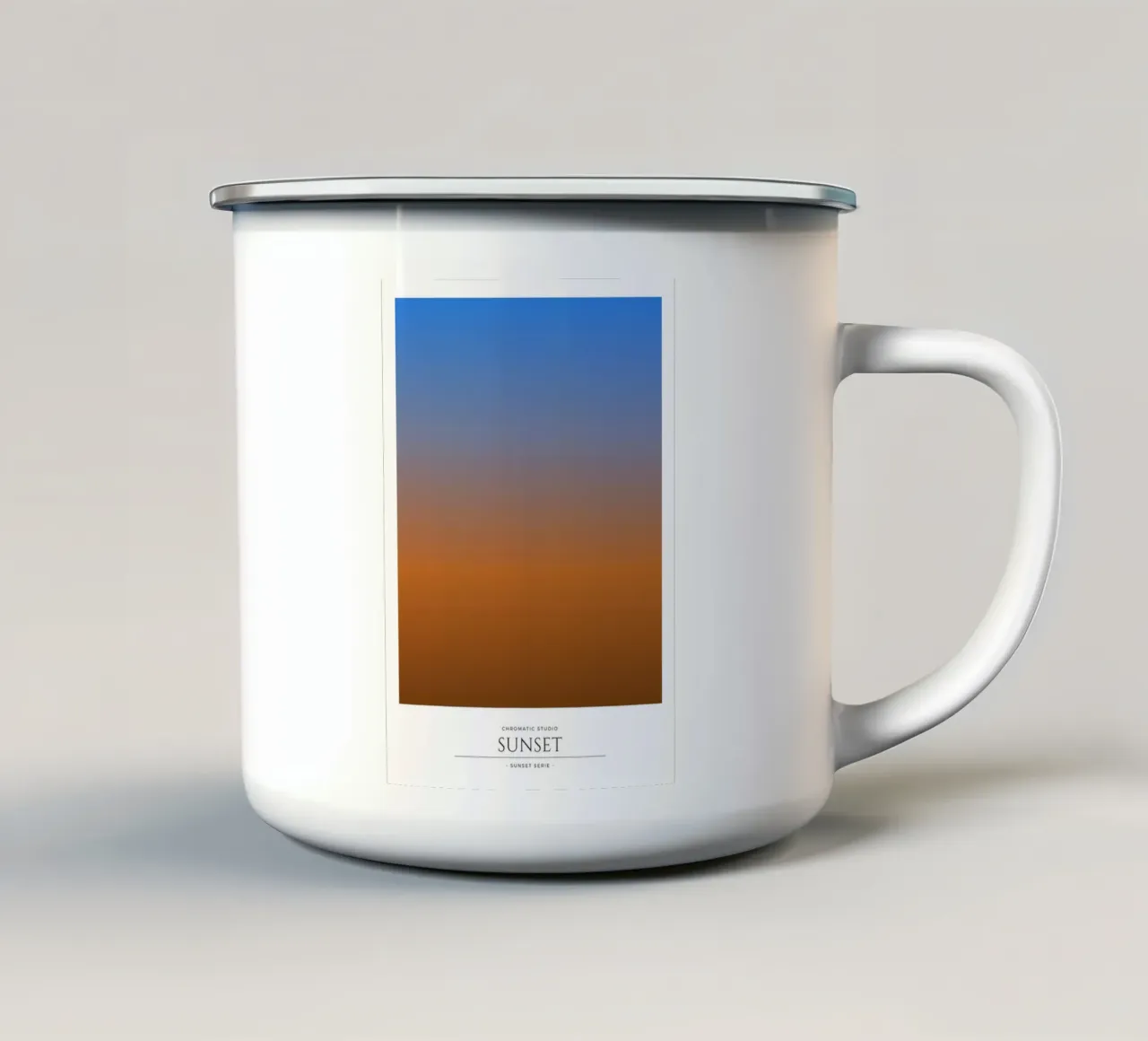 Sunset tazza in smalto da RS LAB STUDIO