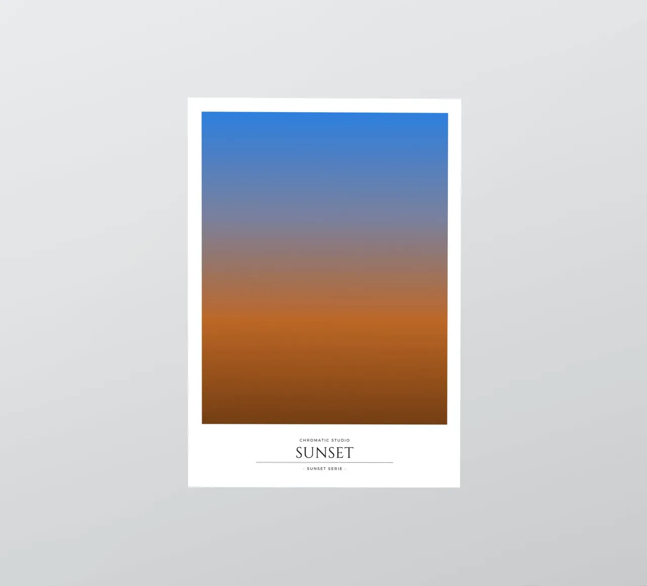 Sunset sticker by RS LAB STUDIO