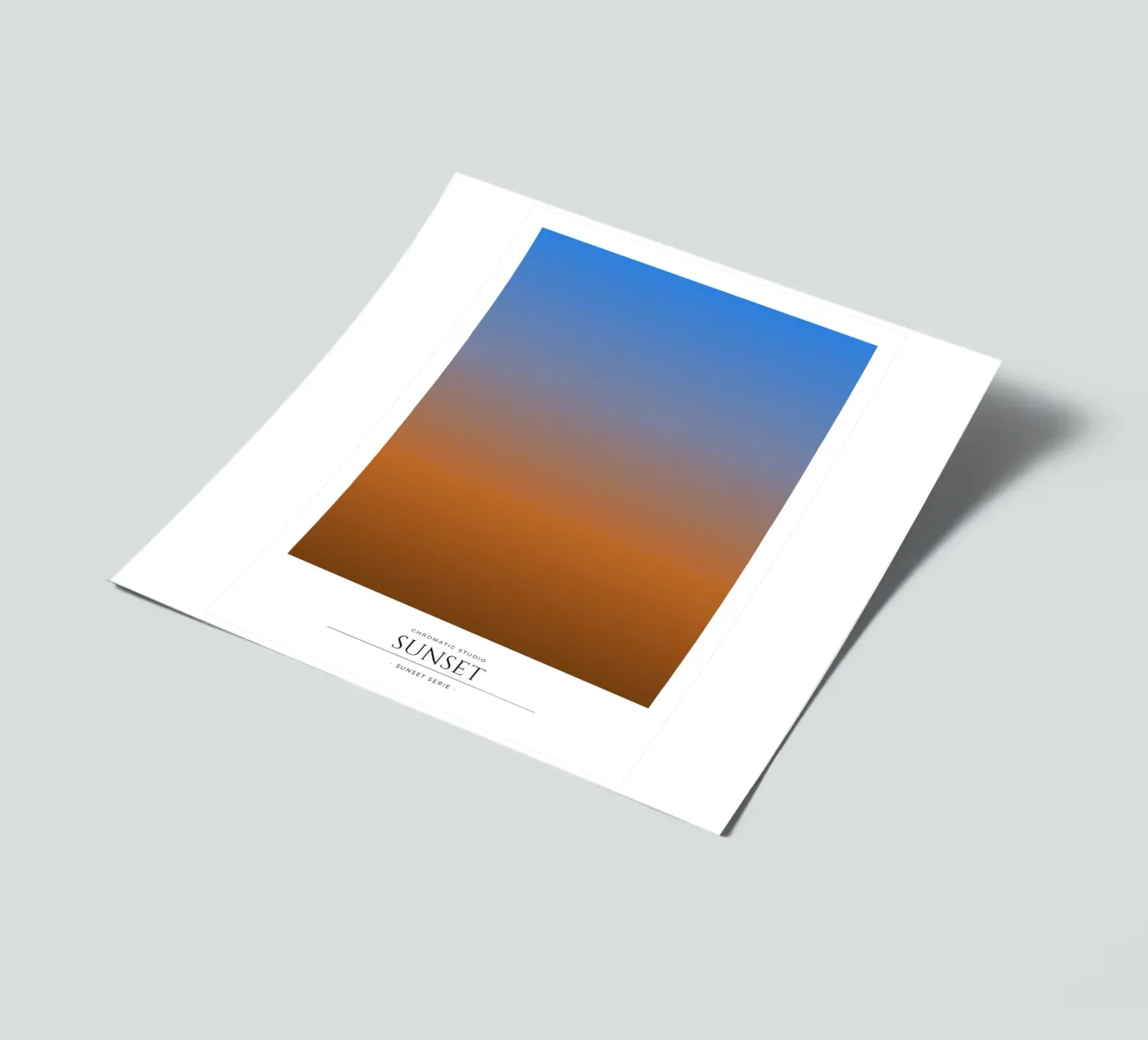 Sunset stickervel van RS LAB STUDIO