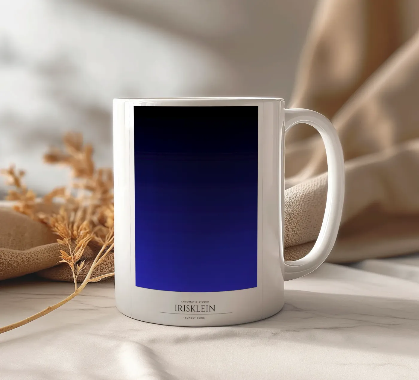 Irisklein ceramic mug by RS LAB STUDIO