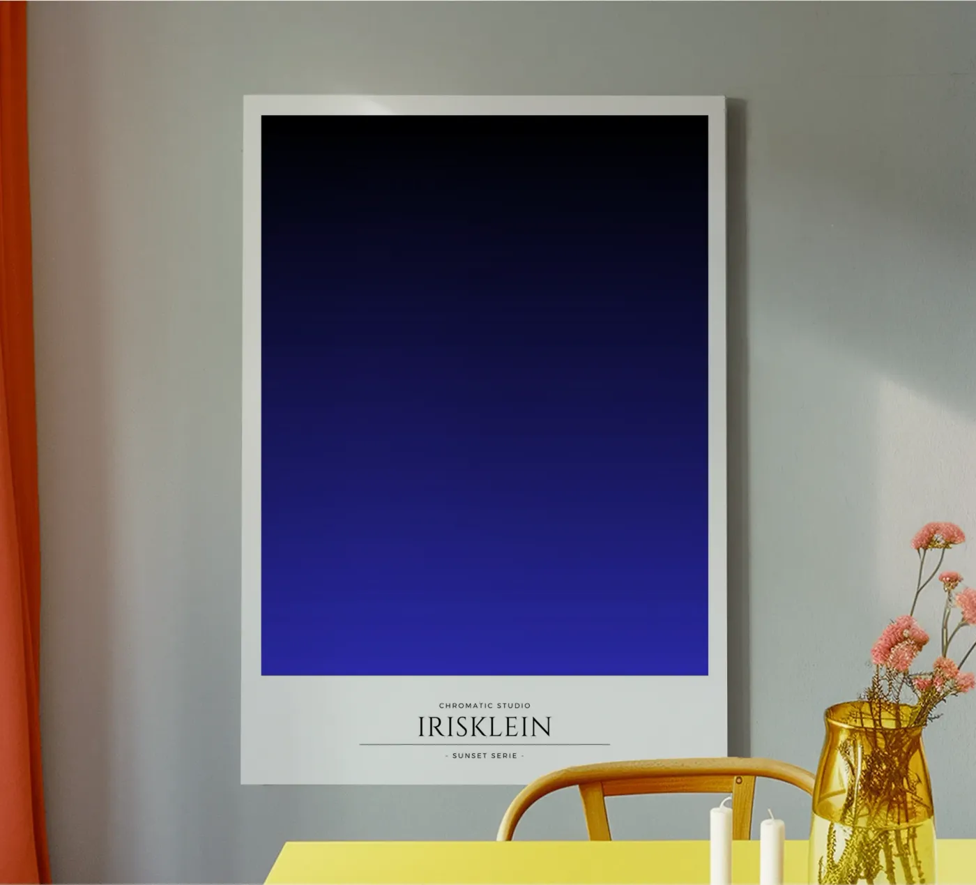 Irisklein canvas van RS LAB STUDIO