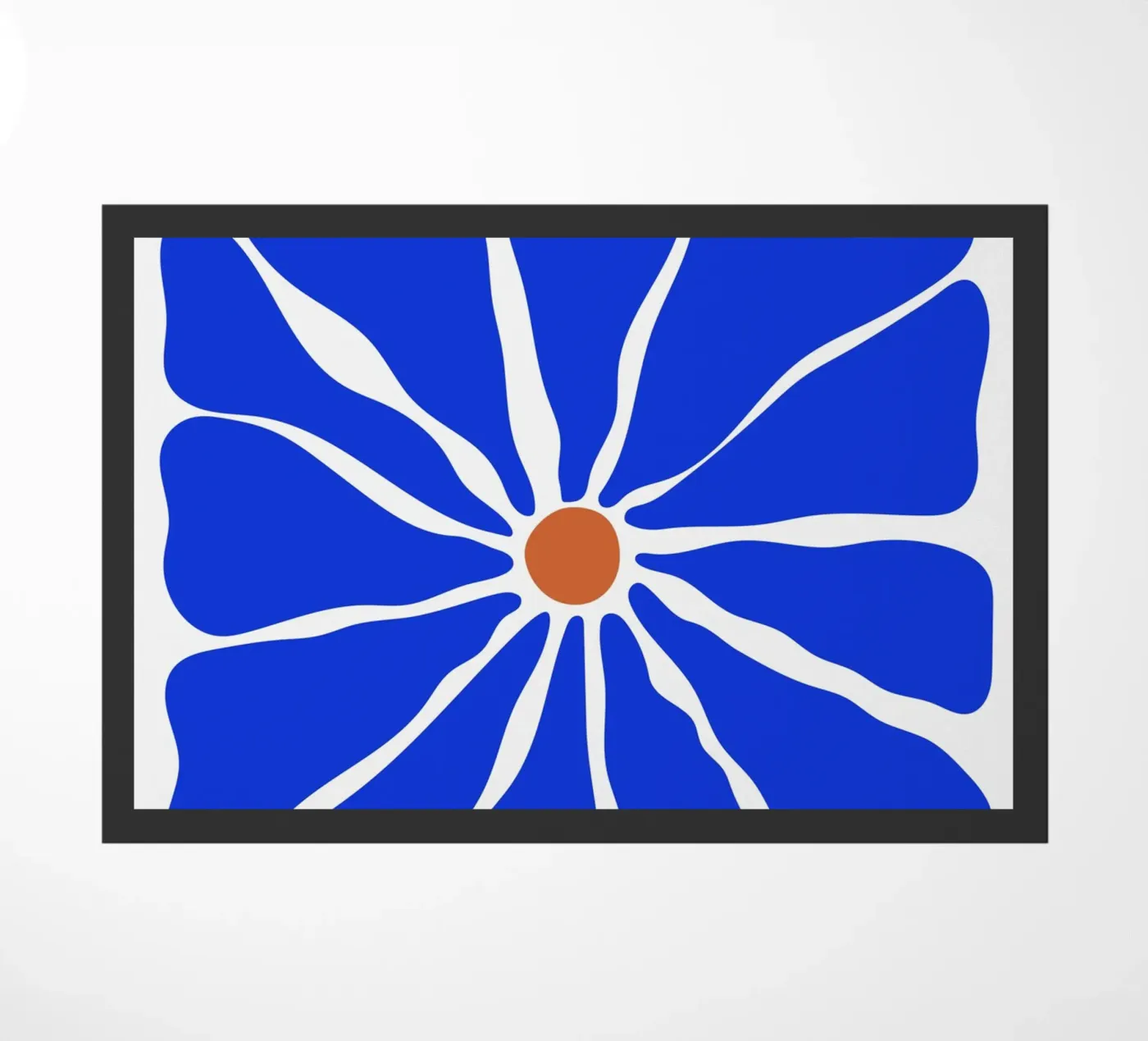 Lijndansen deurmat van RS LAB STUDIO