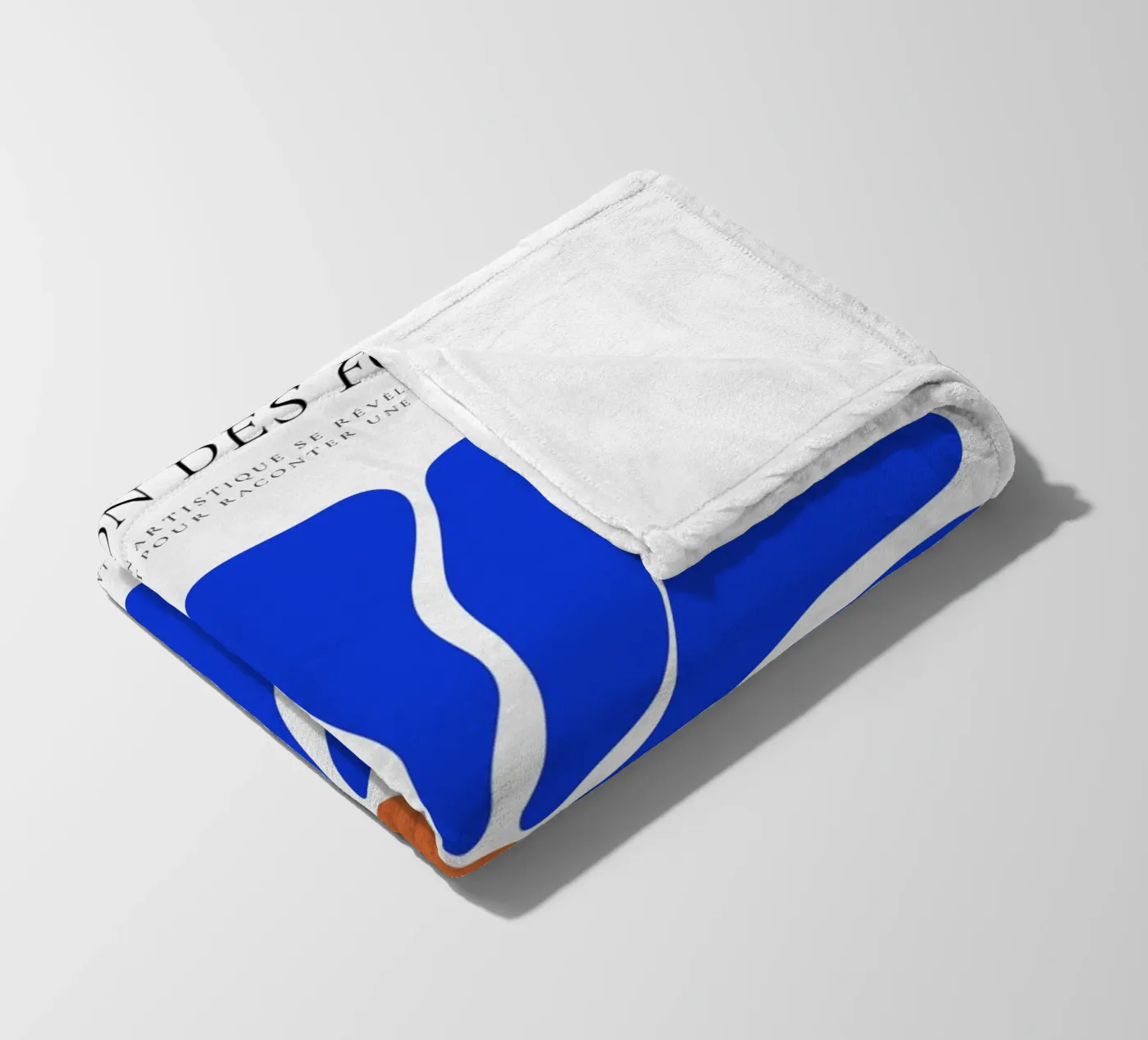 Danse des lignes plaid polaire de RS LAB STUDIO