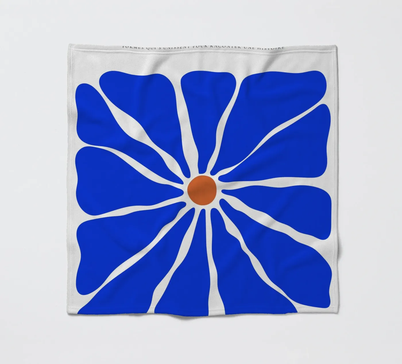 Danse des lignes plaid polaire de RS LAB STUDIO