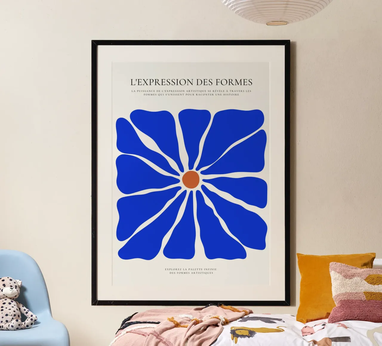 Line dancing poster by RS LAB STUDIO