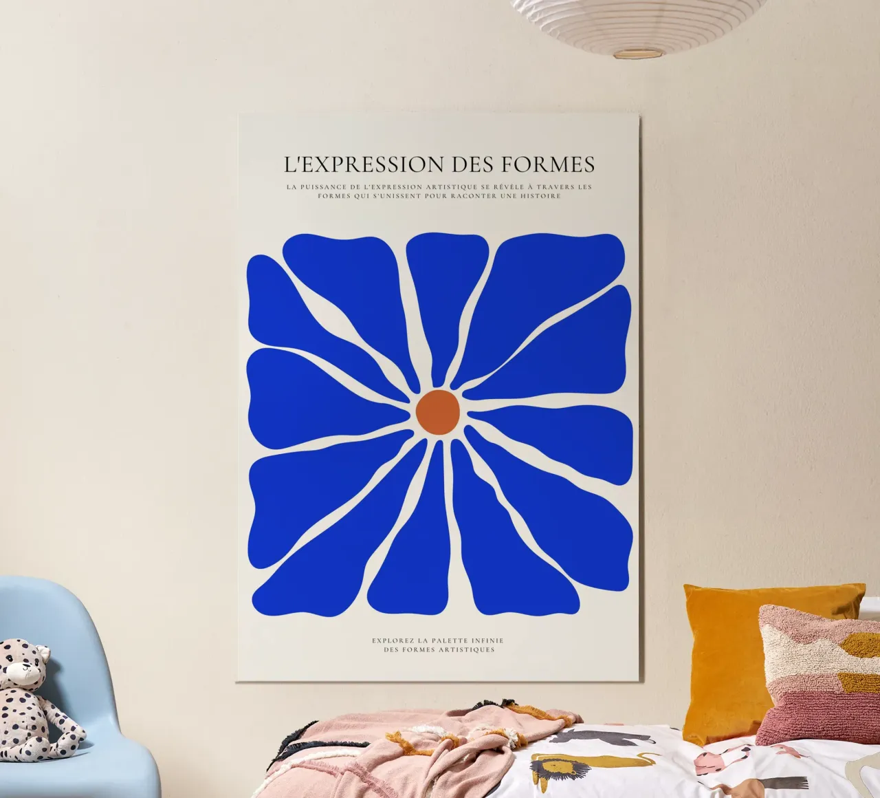 Line dancing poster by RS LAB STUDIO