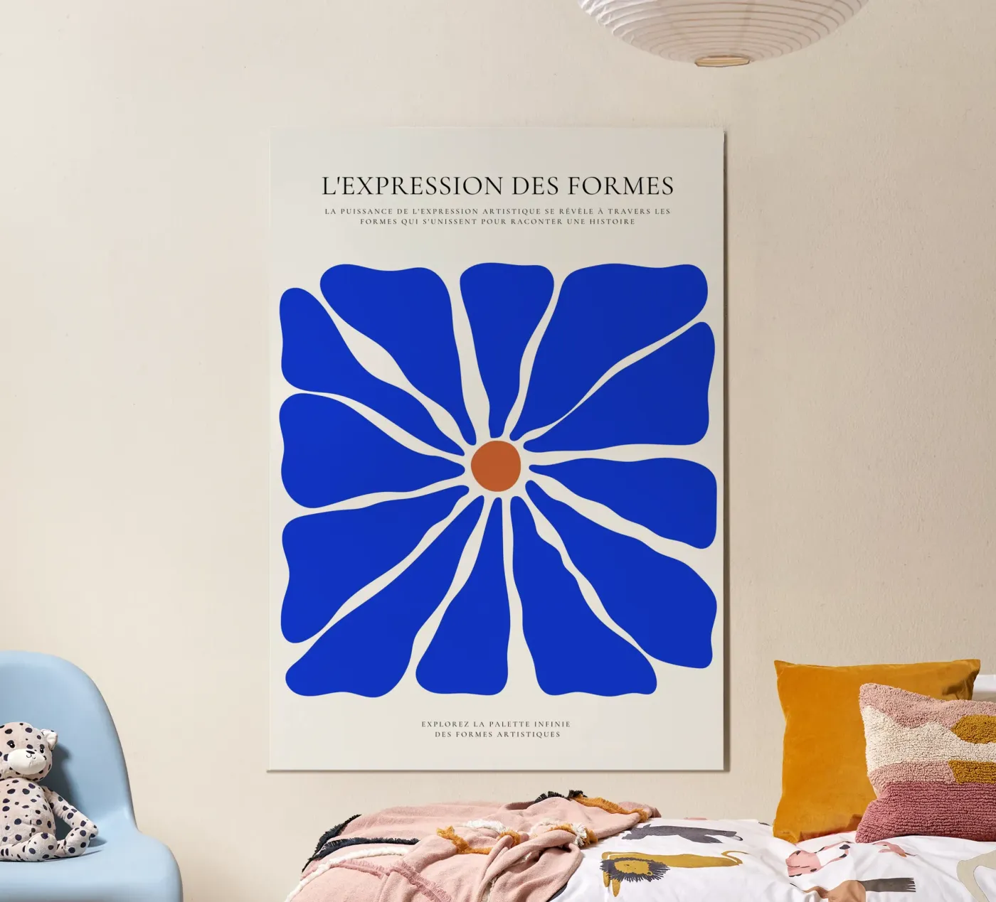 Line dancing poster by RS LAB STUDIO