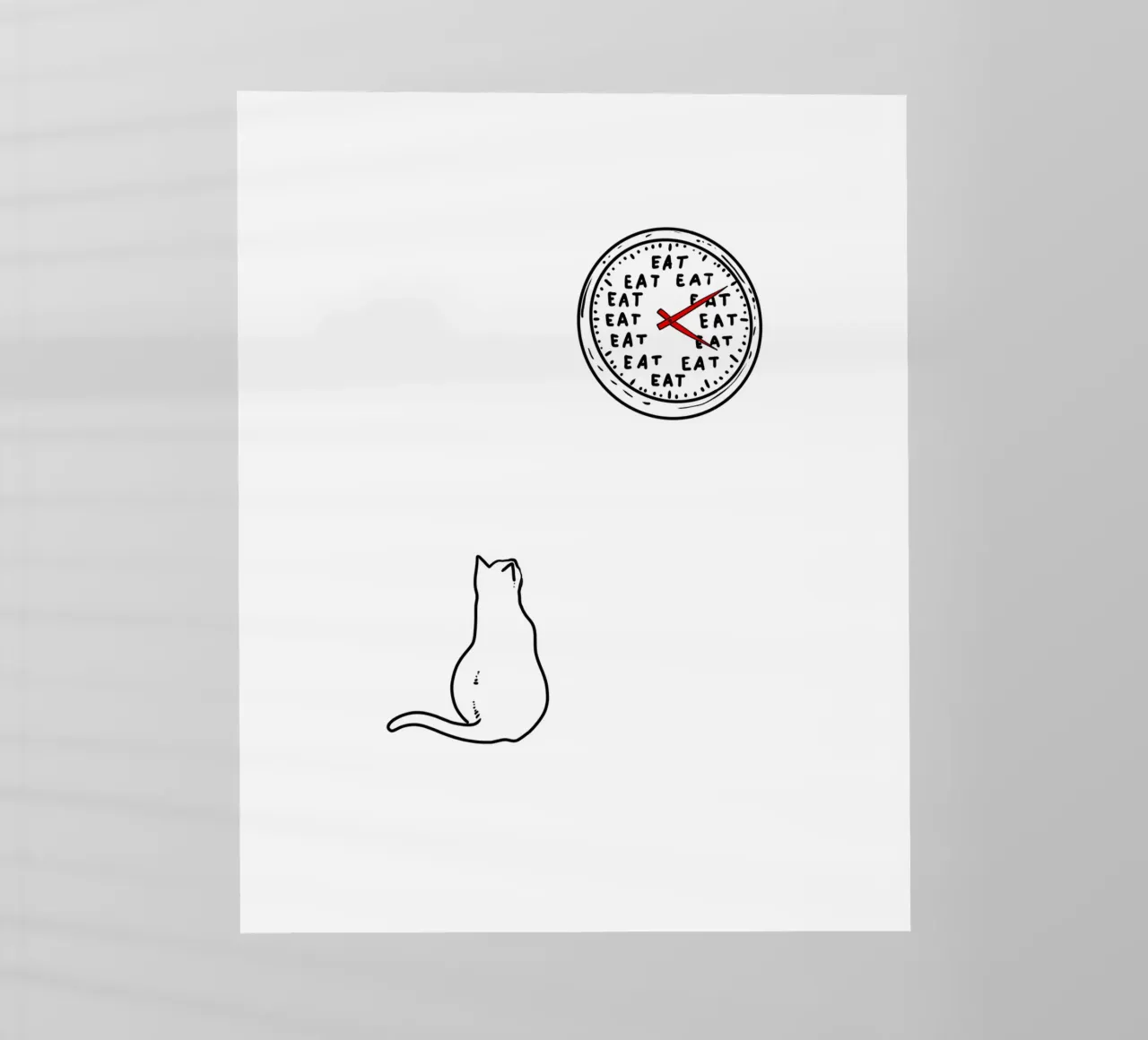 Meal Time: A Cat's Routine pellicola backlit da edsonramosart