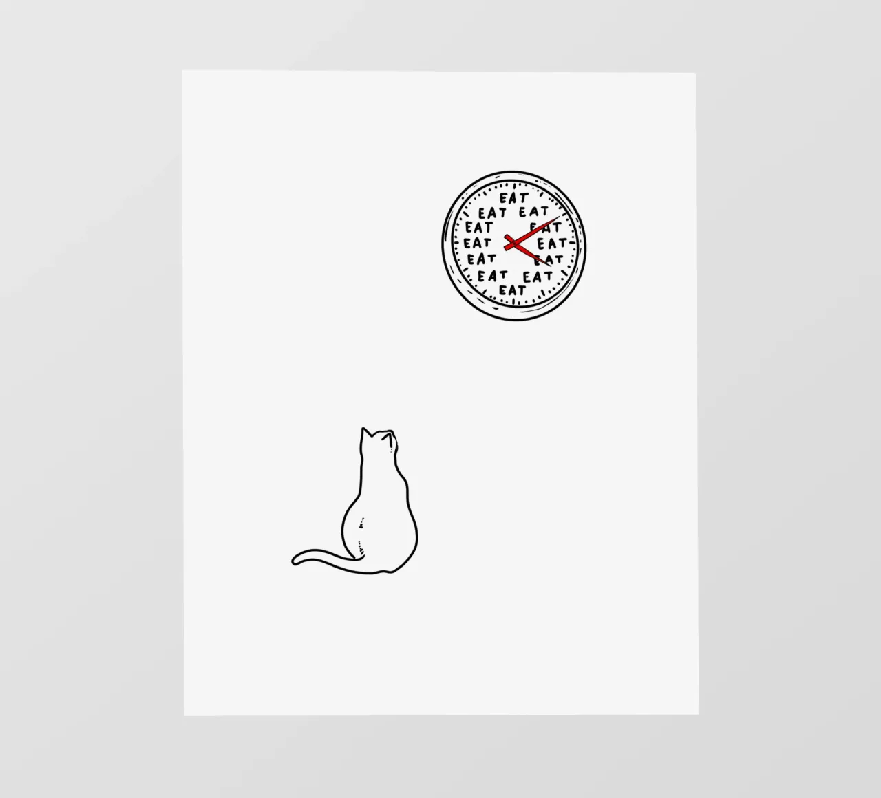 Meal Time: A Cat's Routine pellicola backlit da edsonramosart