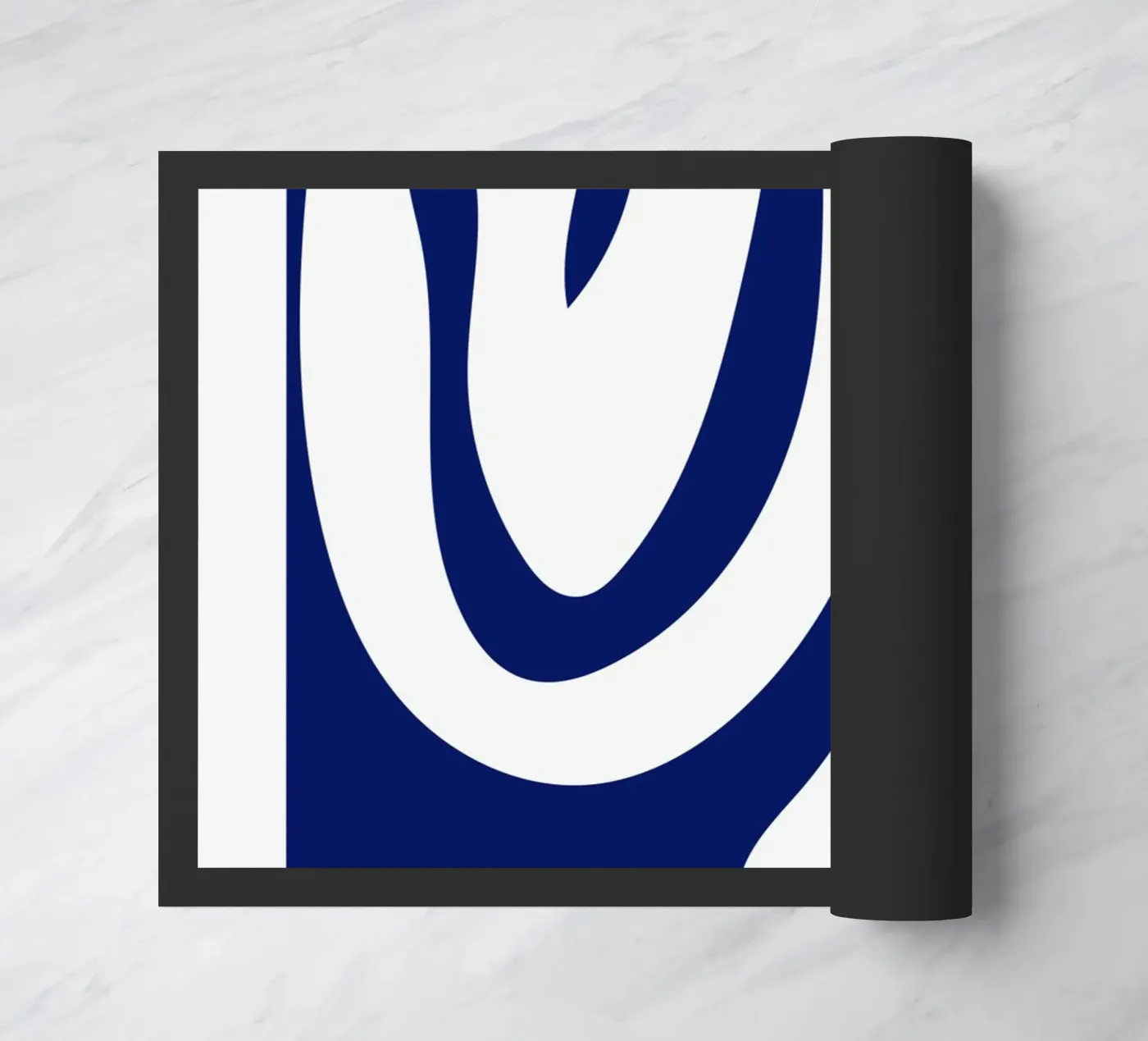 Golvende fusies deurmat van RS LAB STUDIO