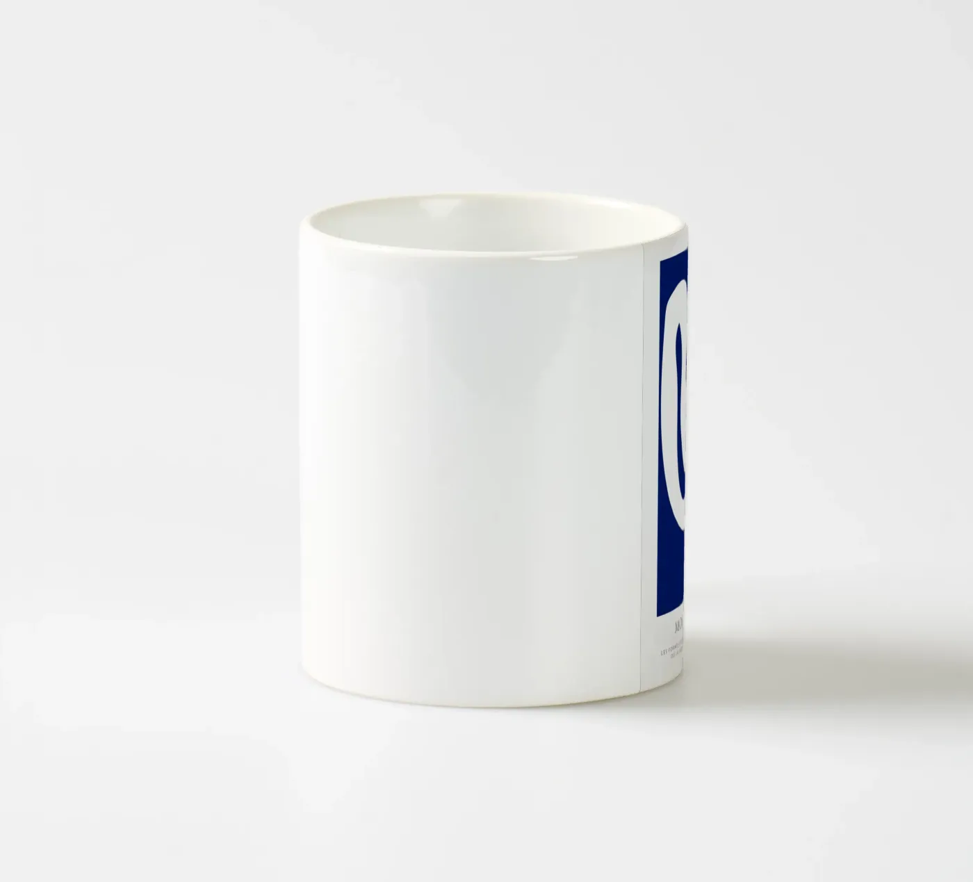 Undulating fusions ceramic mug by RS LAB STUDIO