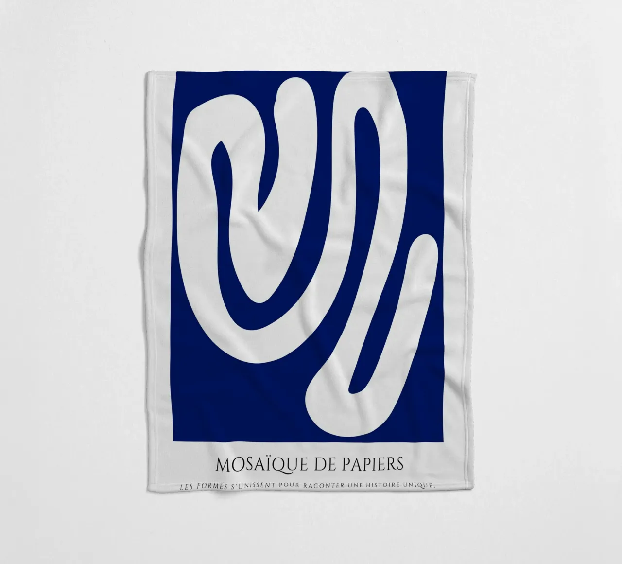 Fusioni ondulate coperta in pile da RS LAB STUDIO