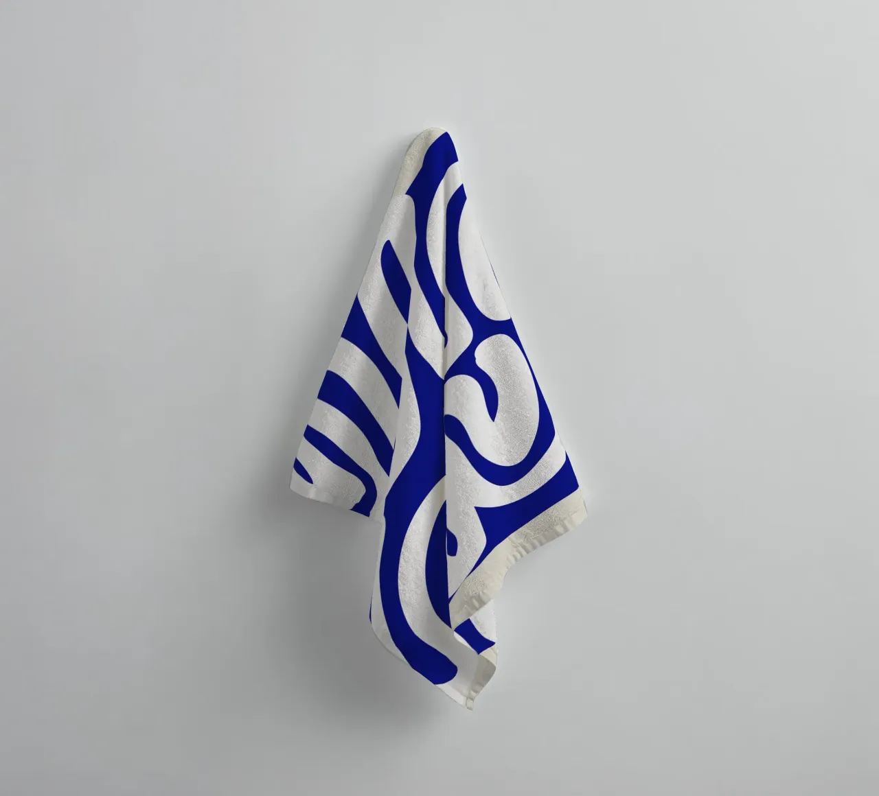 Contours in motion towel by RS LAB STUDIO