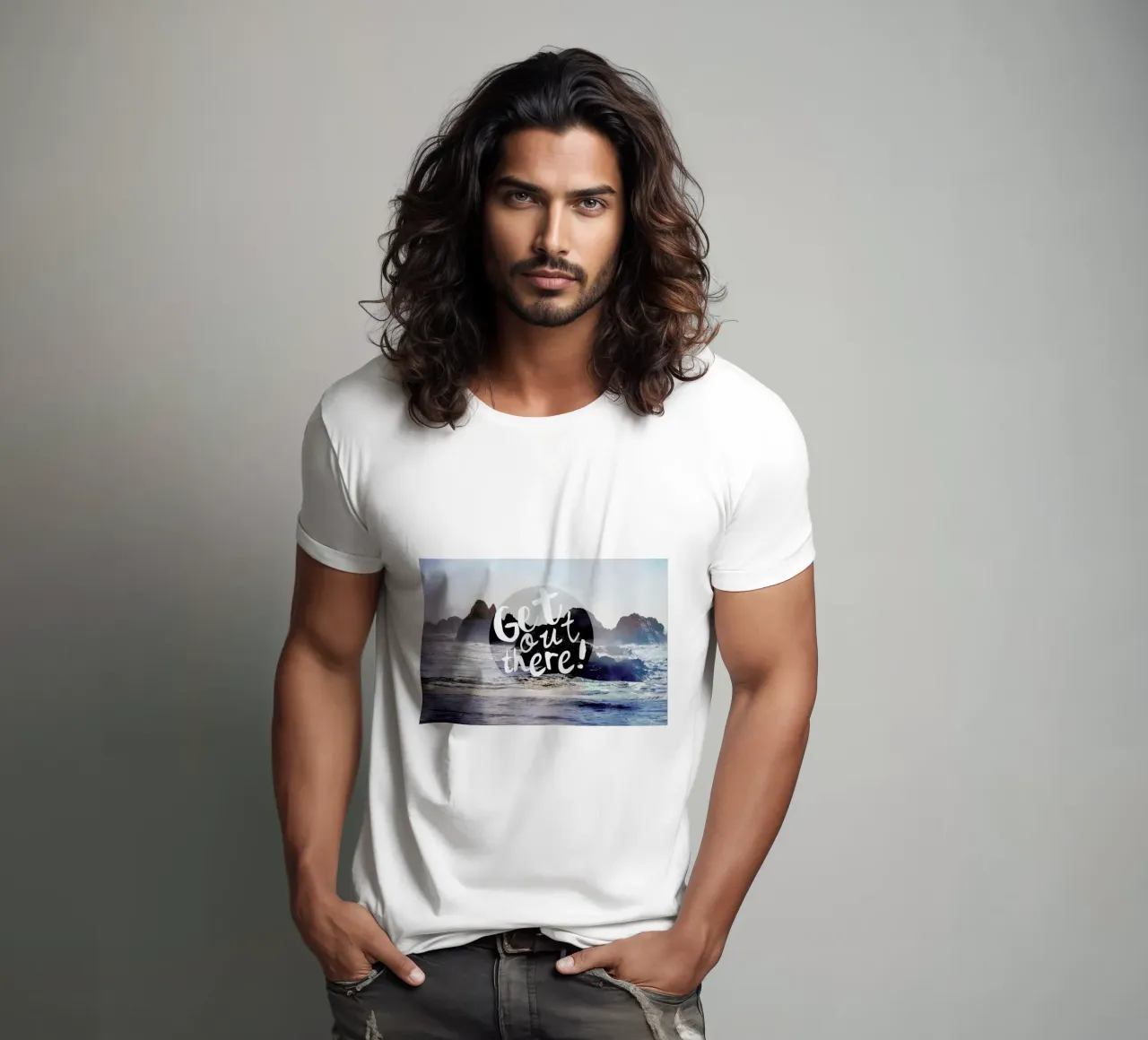 Get Out There t-shirt da Robin Delean