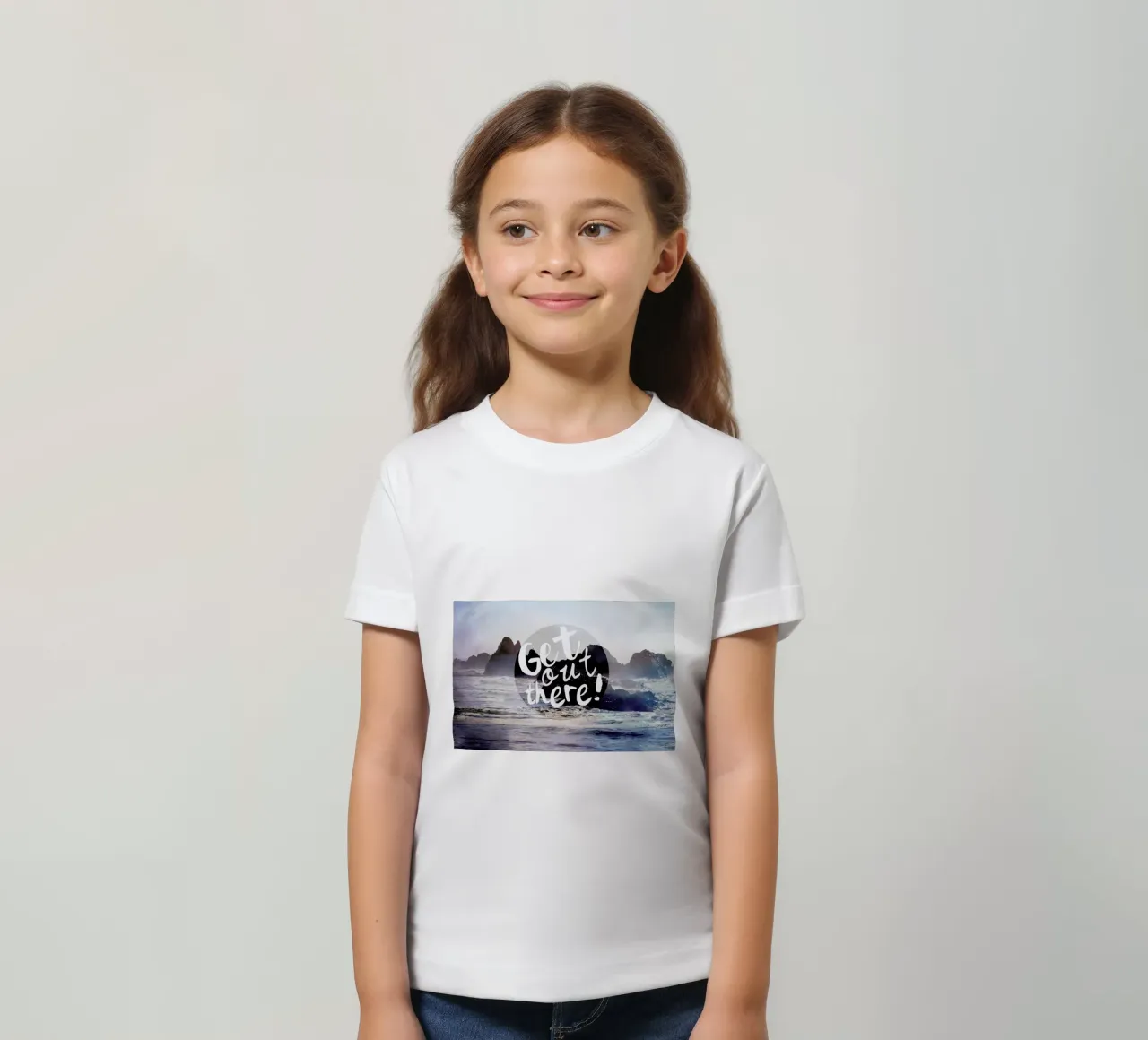 Get Out There t-shirt bambini da Robin Delean