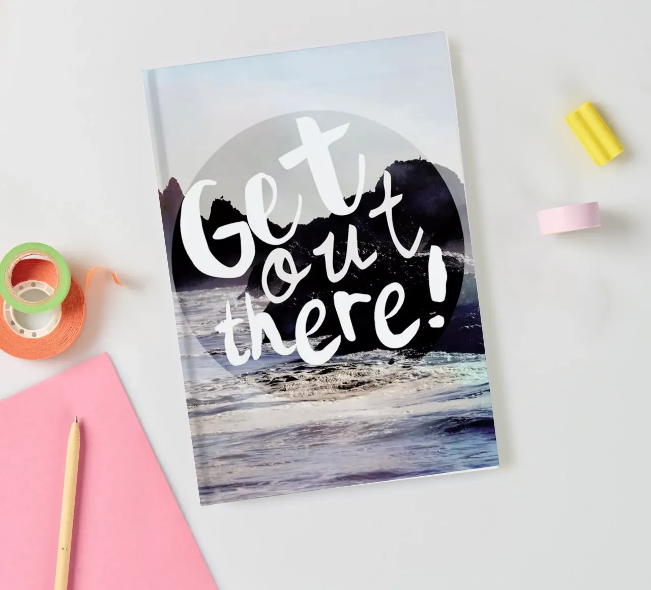 Get Out There notebook by Robin Delean