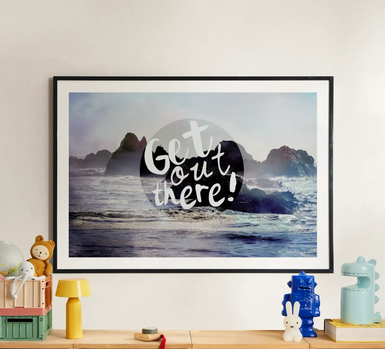 Get Out There poster da Robin Delean