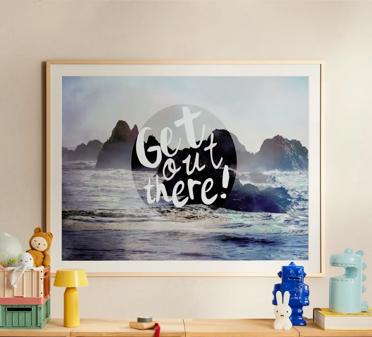 Get Out There poster da Robin Delean