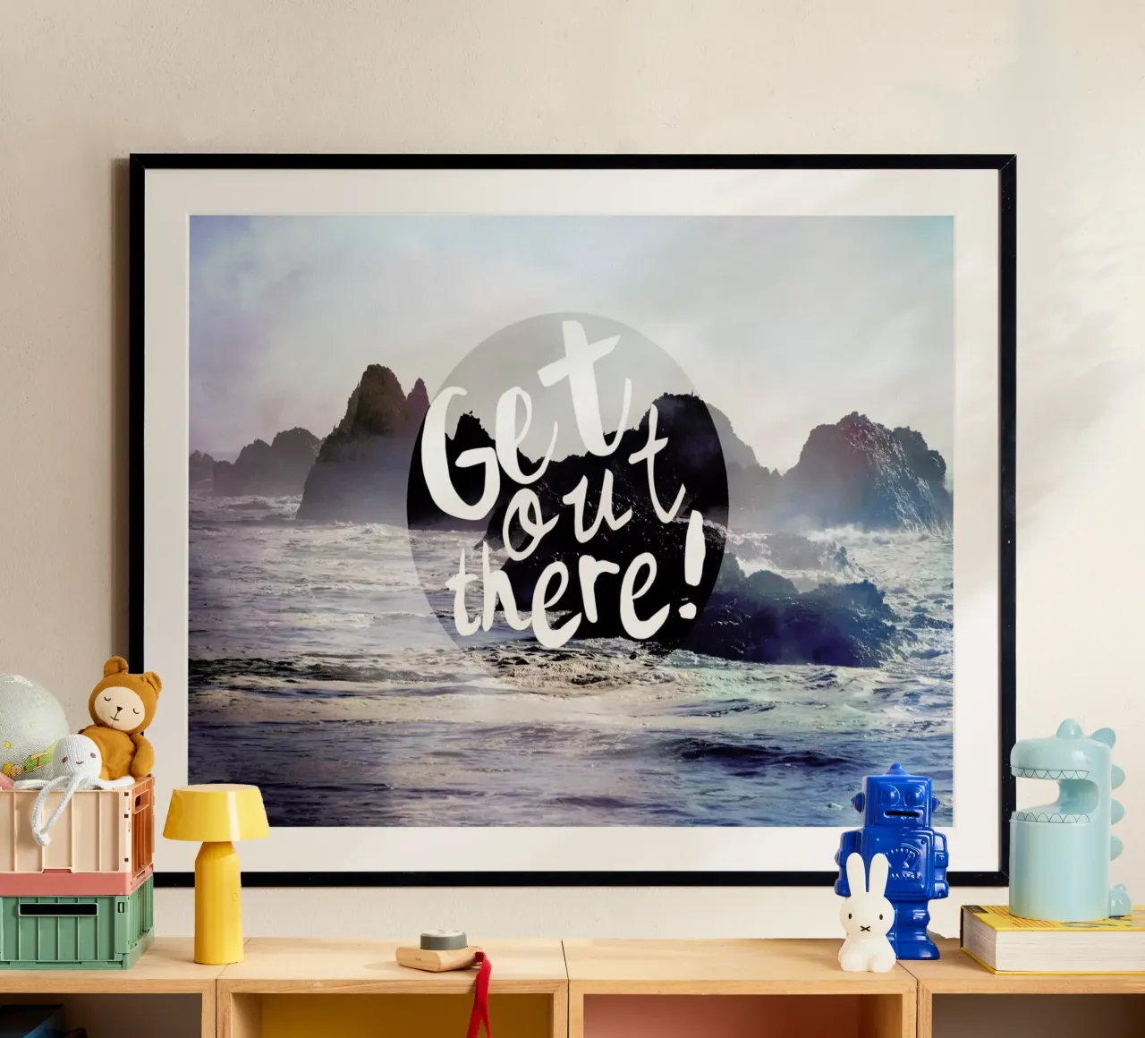 Get Out There poster da Robin Delean