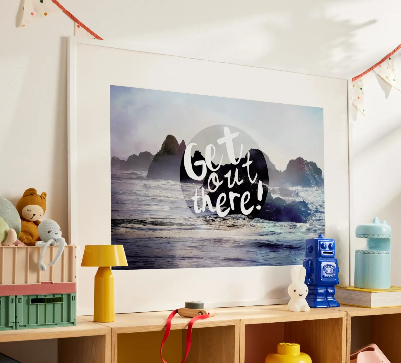 Get Out There poster da Robin Delean