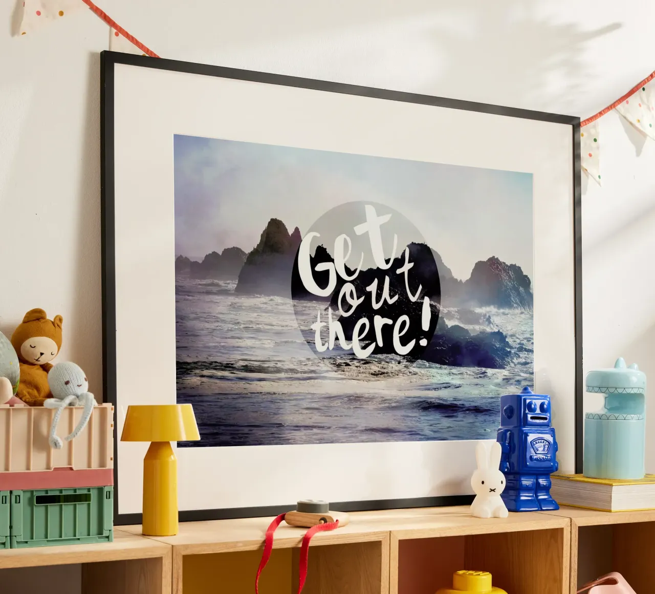 Get Out There poster da Robin Delean