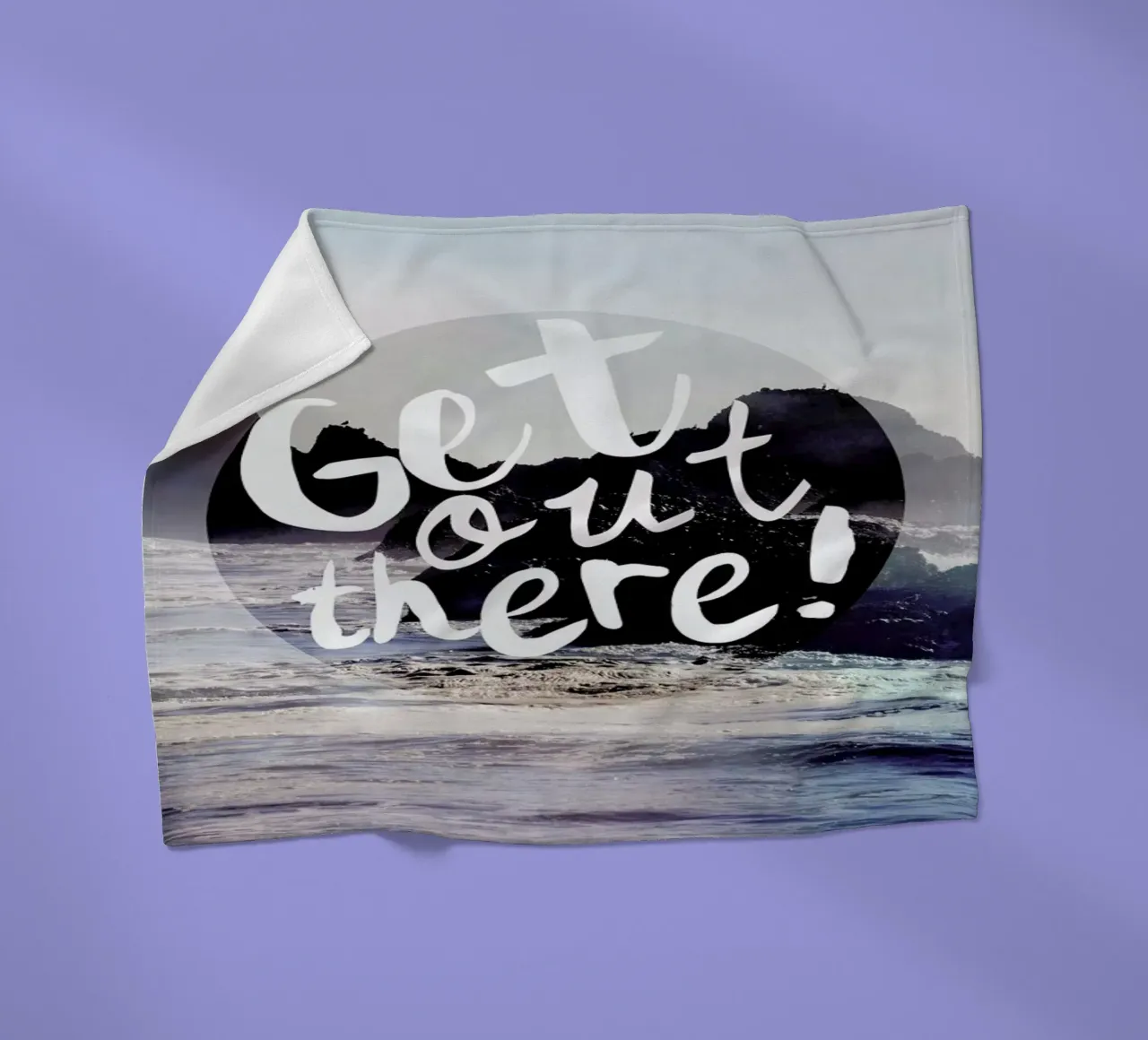 Get Out There coperta in pile da Robin Delean