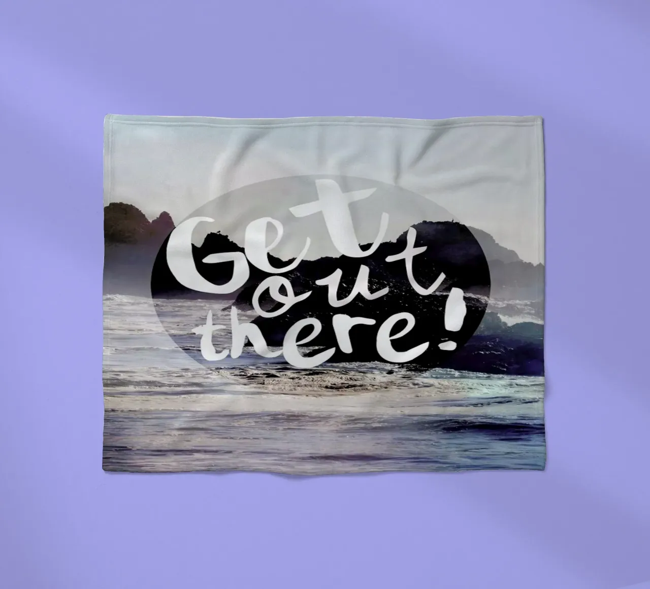 Get Out There coperta in pile da Robin Delean