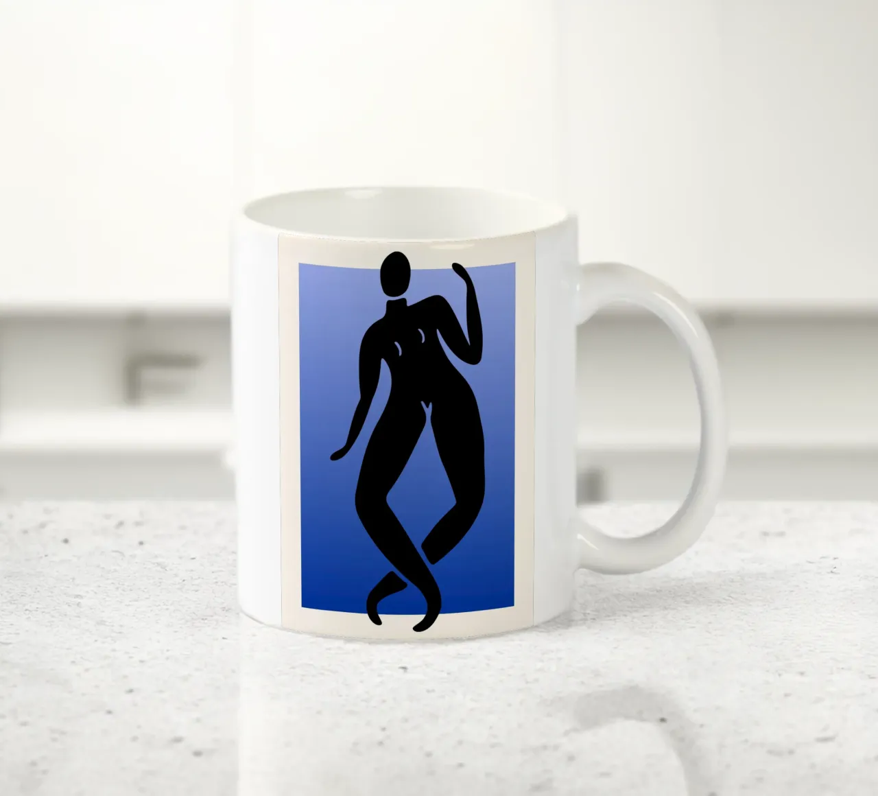 Femminilità astratta tazza in ceramica da RS LAB STUDIO
