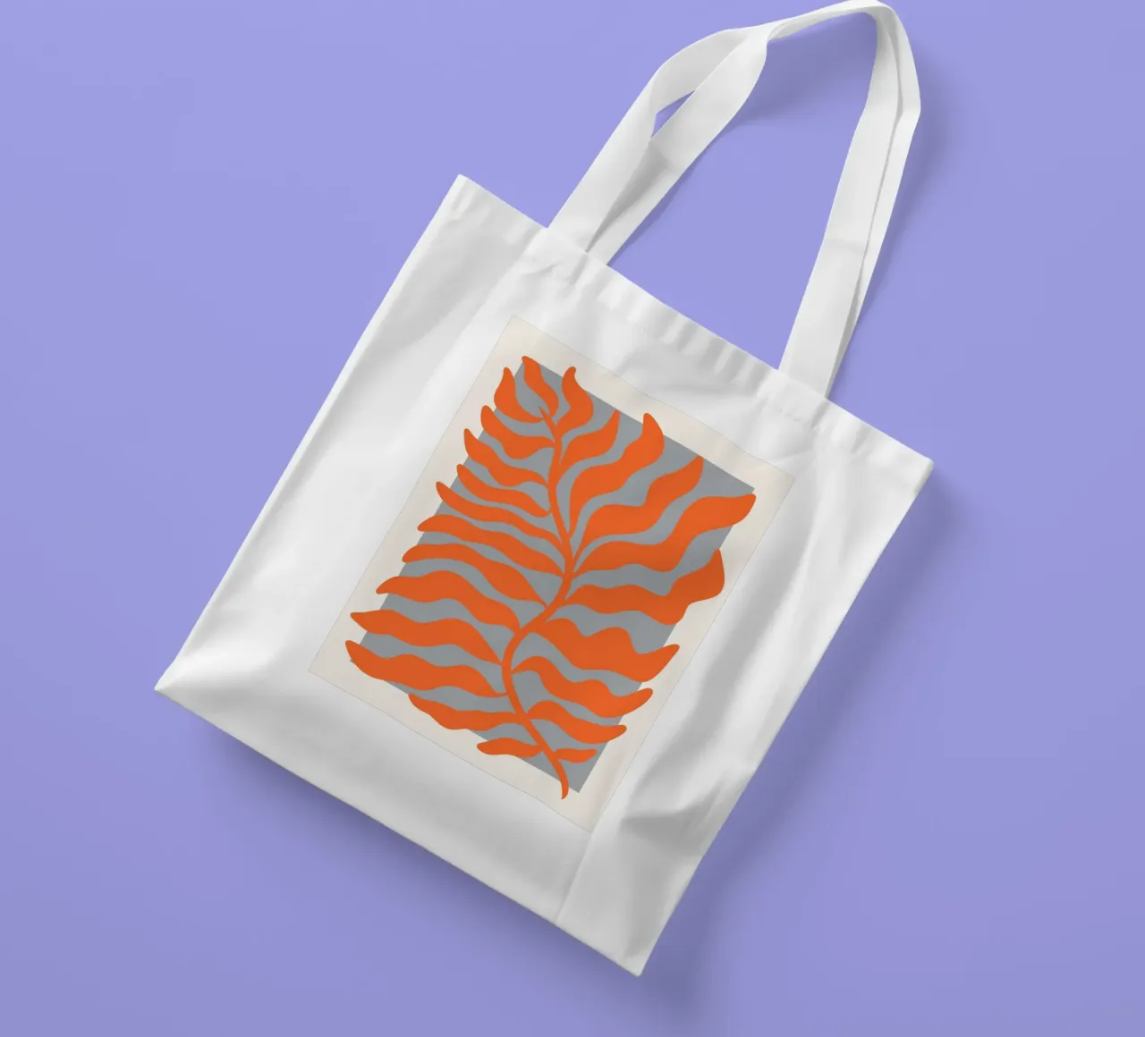 Linee fiorite borsa in juta da RS LAB STUDIO