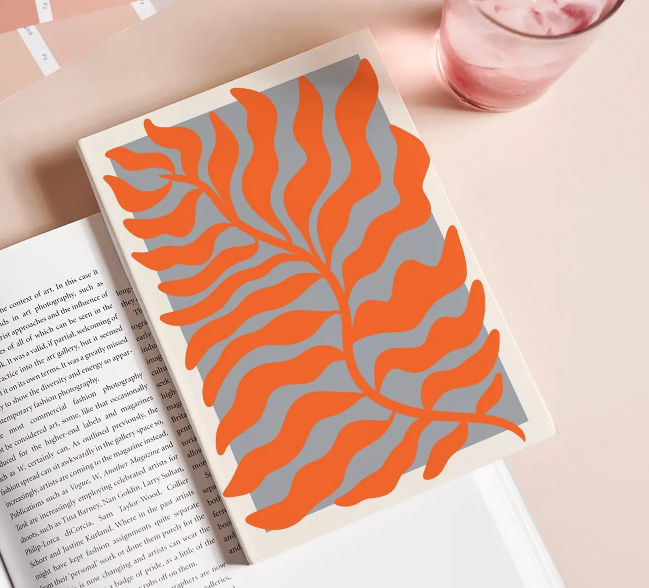 Flowery lines notebook by RS LAB STUDIO