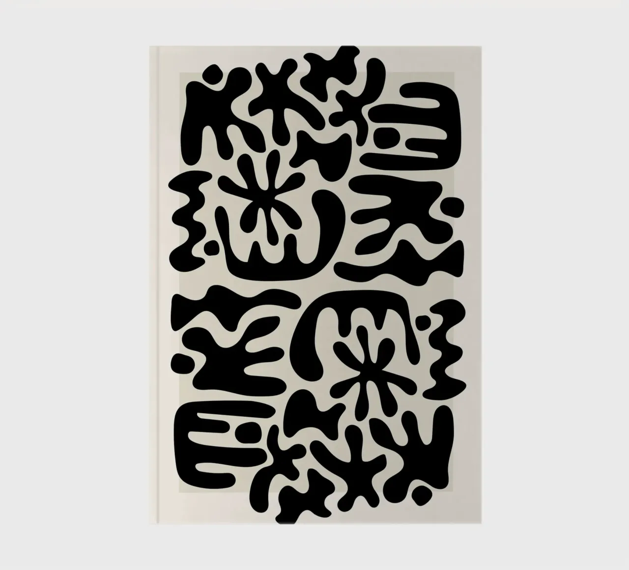 Echoes of abstraction notebook by RS LAB STUDIO