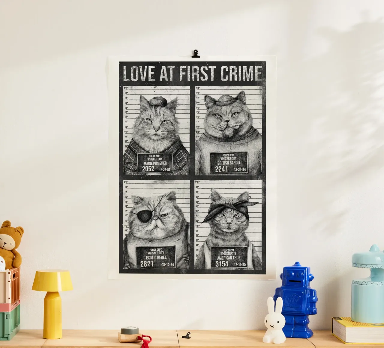 Love at first crime! poster da mikekoubou