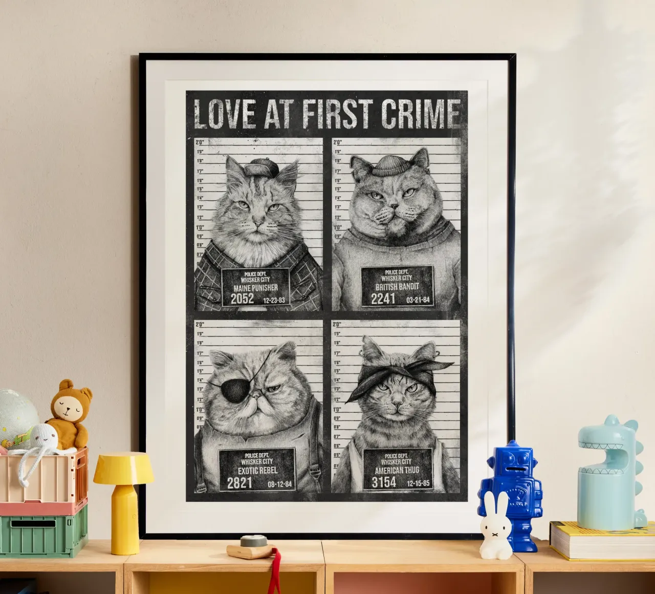 Love at first crime! poster da mikekoubou