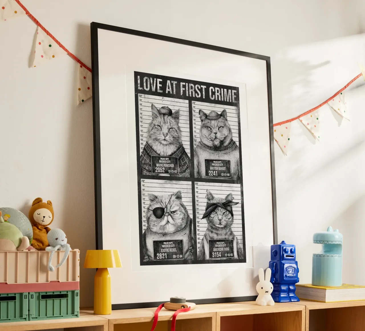 Love at first crime! poster da mikekoubou