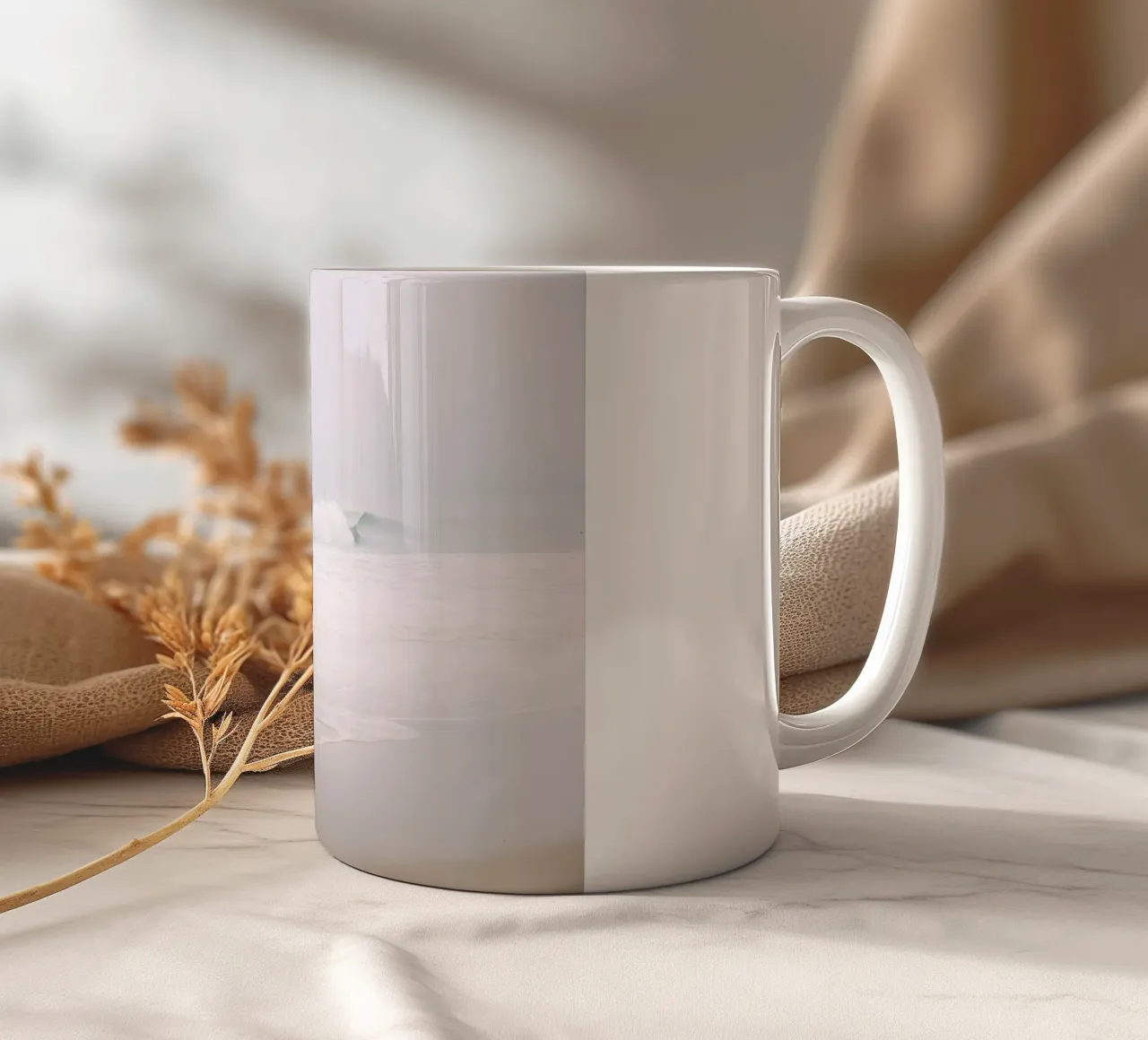 Wave In The Ocean Keramik Tasse von patiphotography