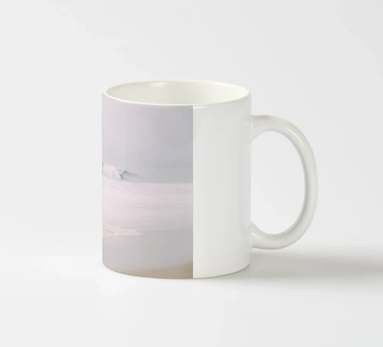 Wave In The Ocean Keramik Tasse von patiphotography