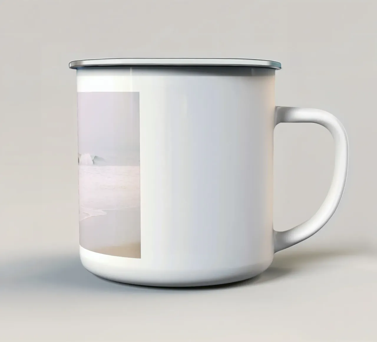 Wave In The Ocean taza de esmalte de patiphotography