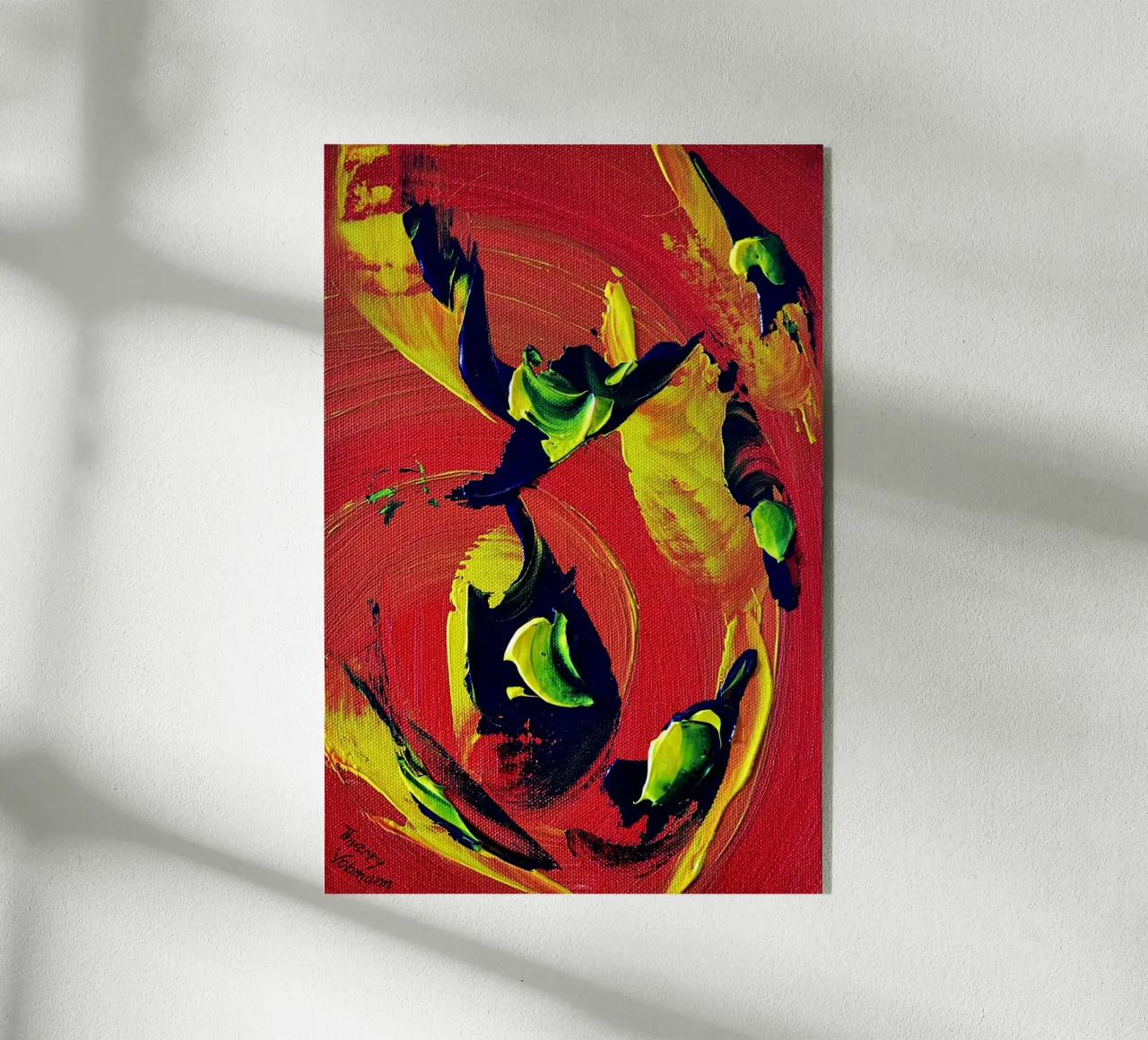 IDEAL GIFT 43 plexiglass da Thierry Vobmann Abstract painting