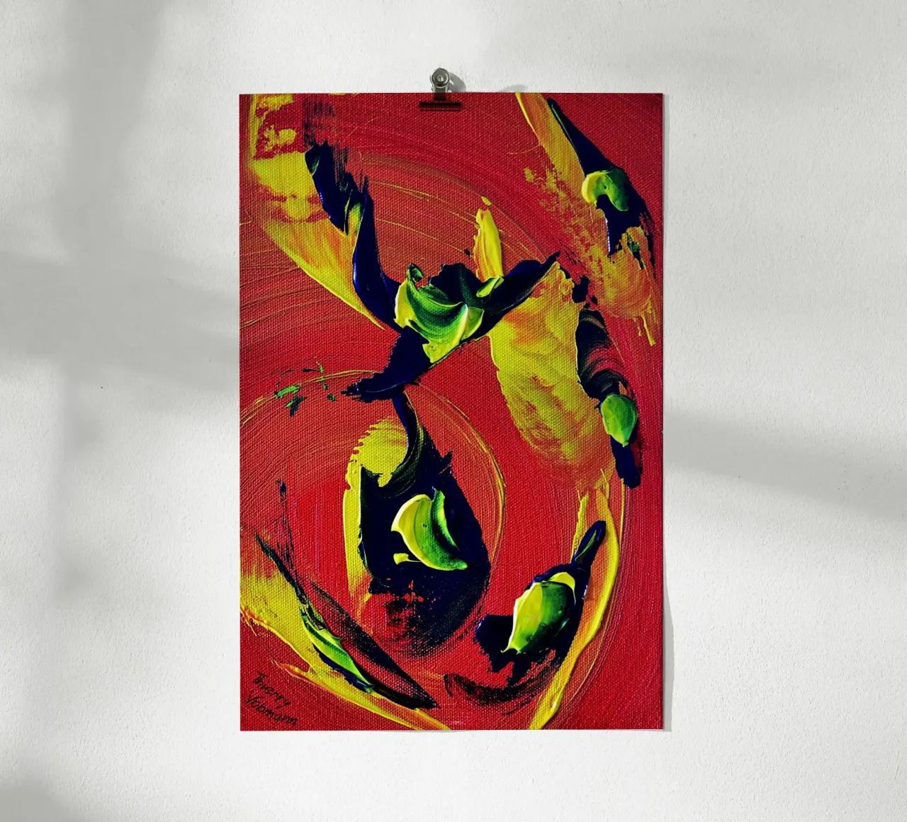 IDEAL GIFT 43 poster da Thierry Vobmann Abstract painting