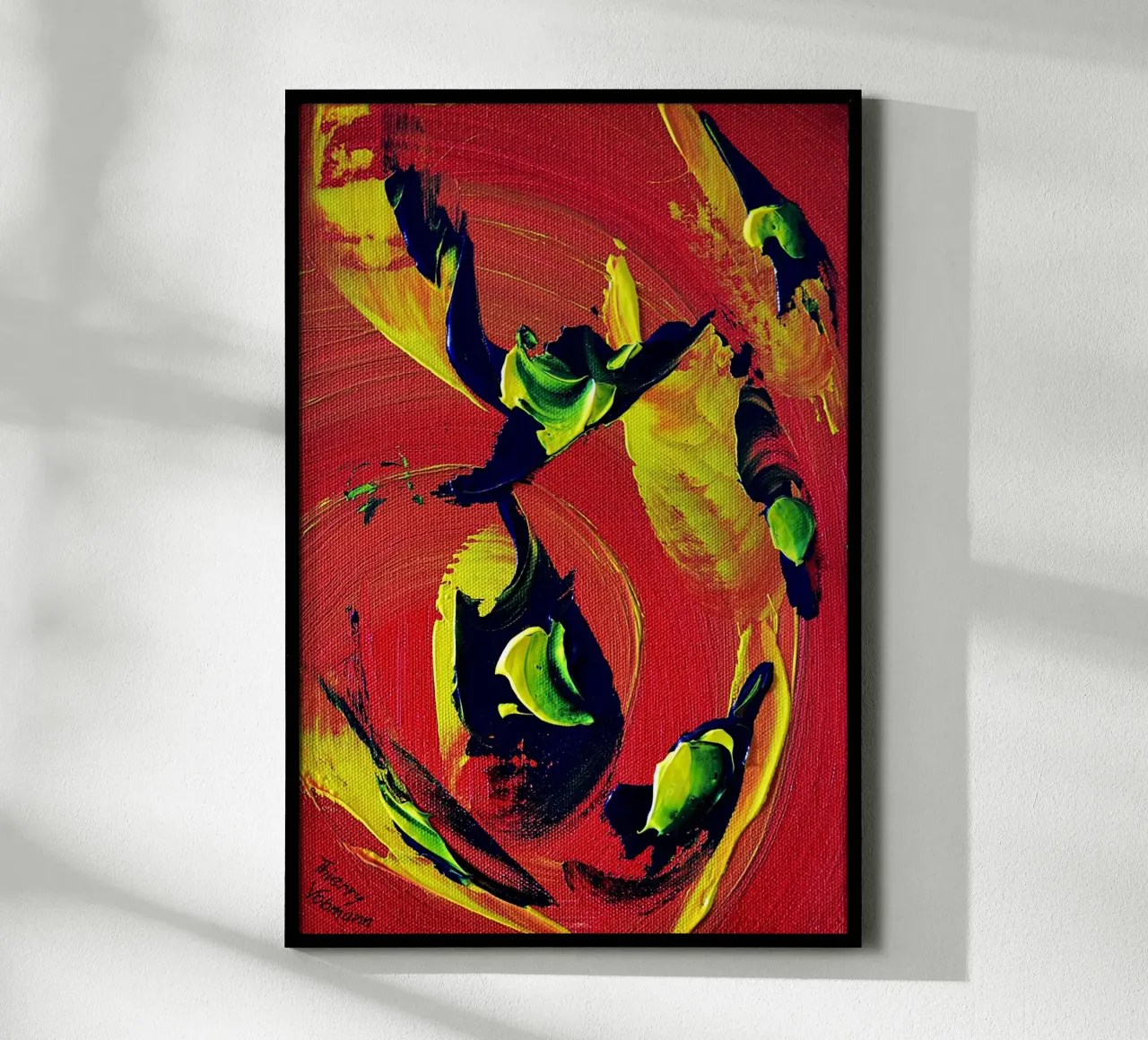 IDEAL GIFT 43 poster da Thierry Vobmann Abstract painting