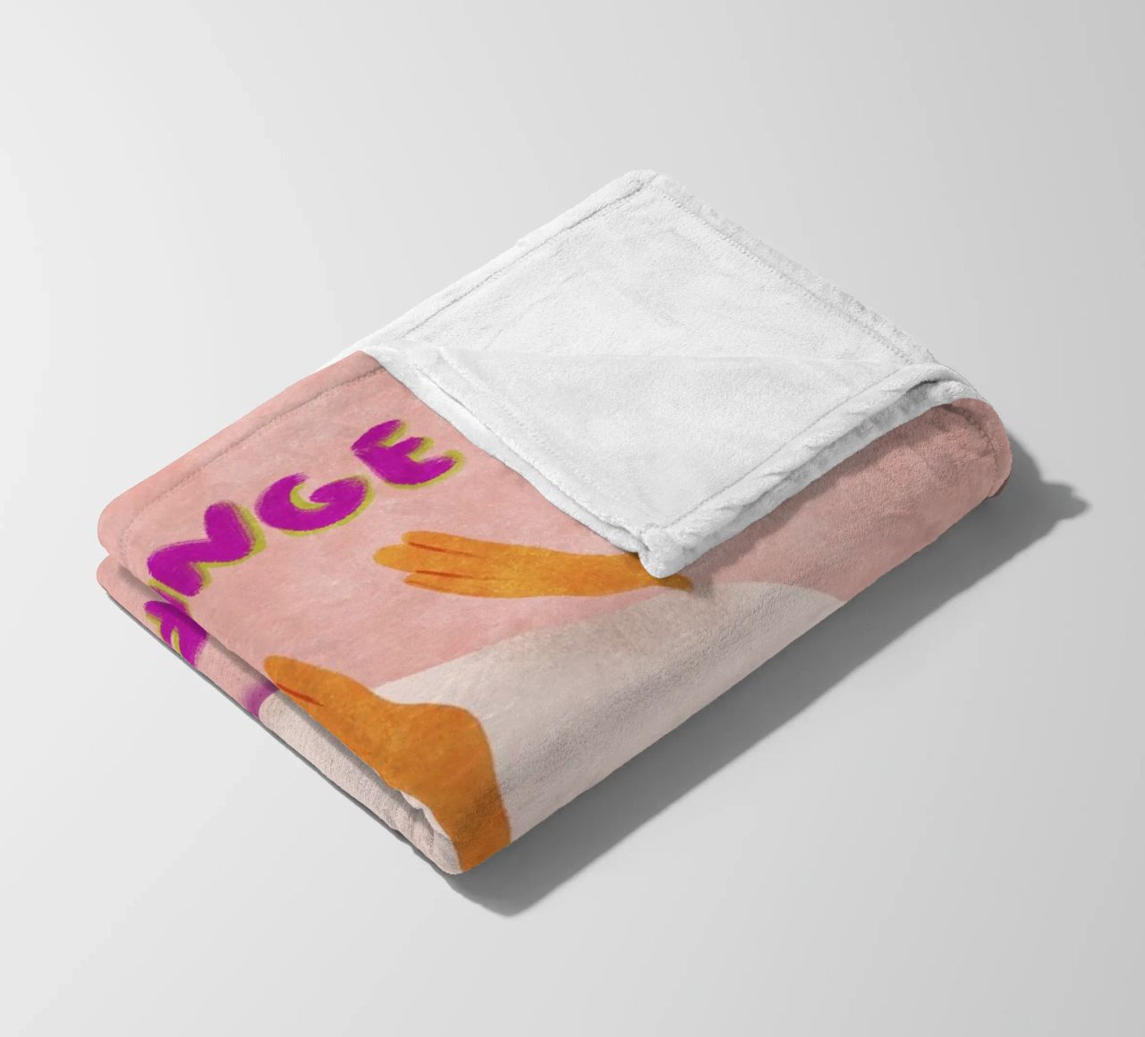 Cringe but free! coperta in pile da Illustration Raissa Oltmanns