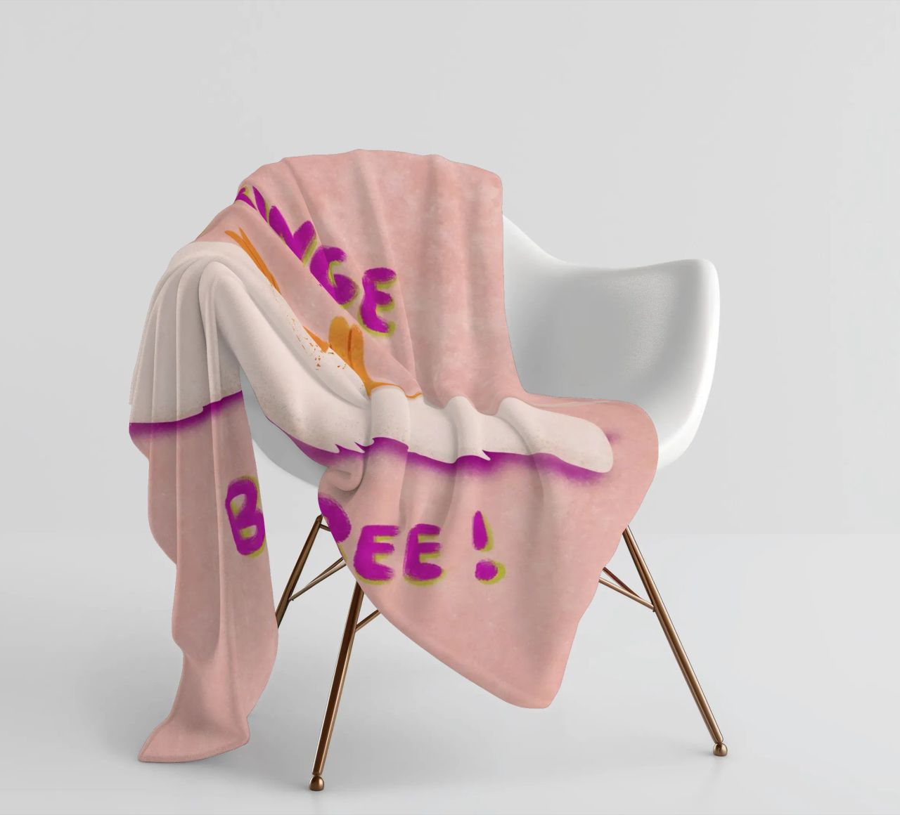 Cringe but free! coperta in pile da Illustration Raissa Oltmanns