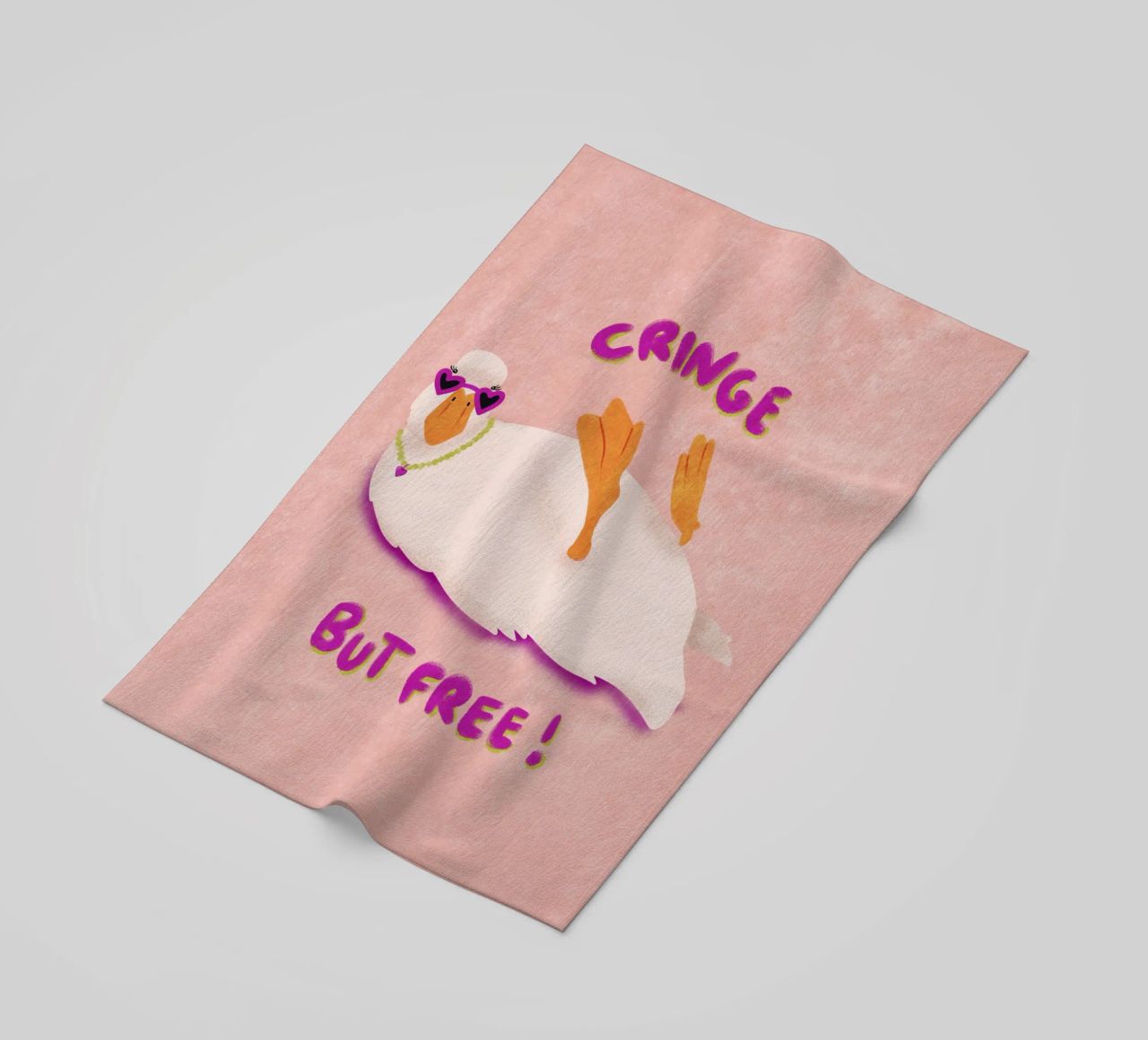 Cringe but free! telo mare da Illustration Raissa Oltmanns