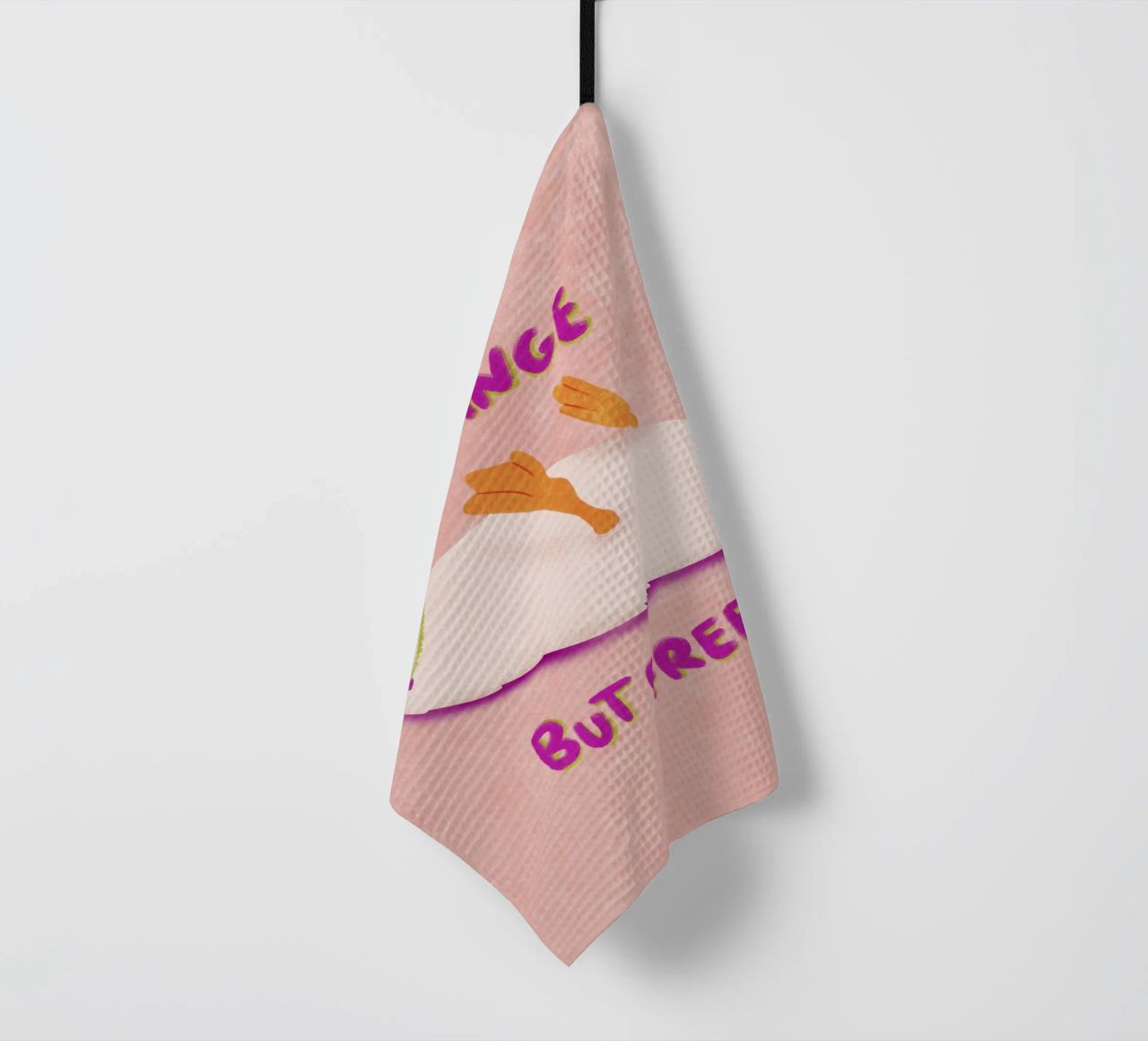 Cringe but free! canovaccio da cucina da Illustration Raissa Oltmanns