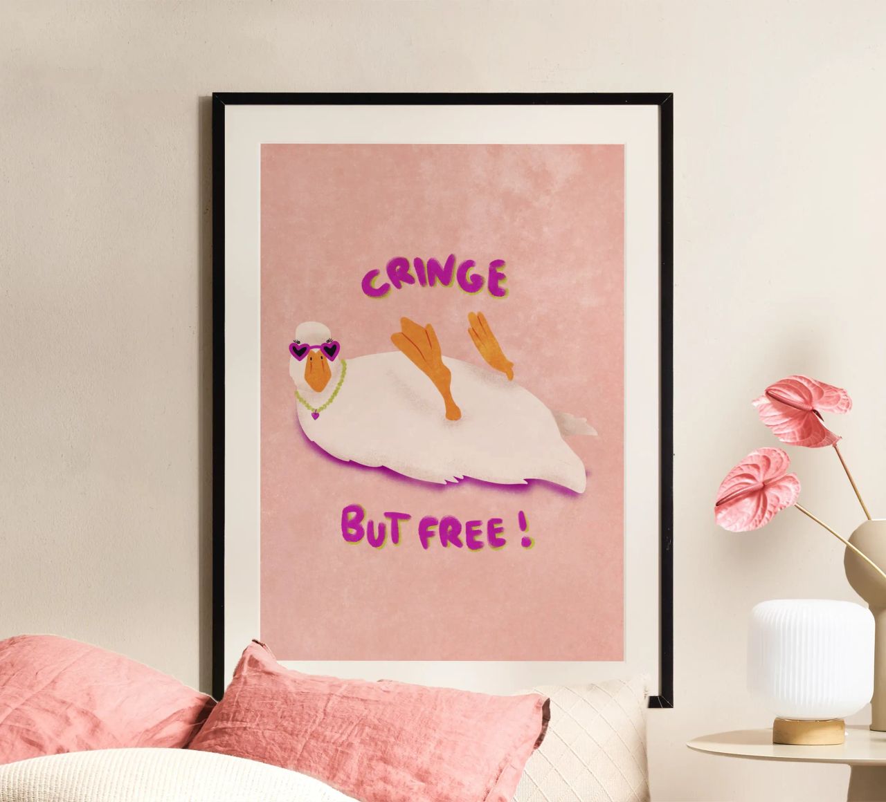 Cringe but free! carta hahnemühle da Illustration Raissa Oltmanns