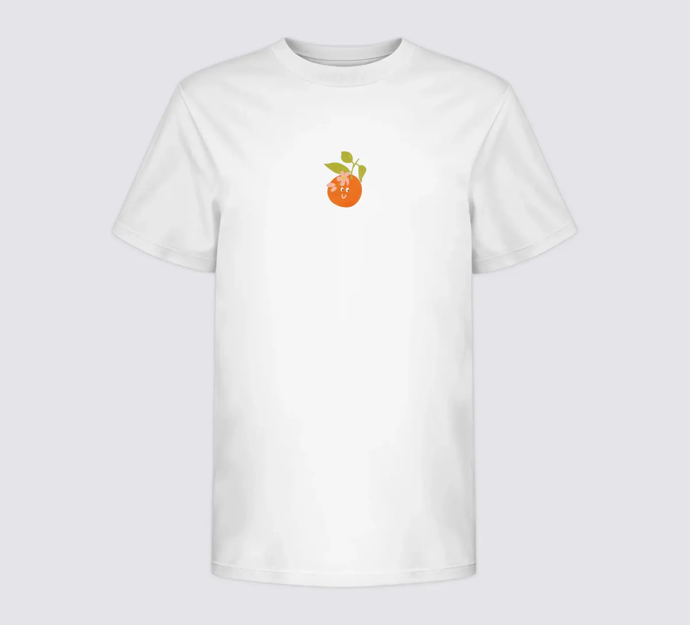 Hello Orange t-shirt bambini da Illustration Raissa Oltmanns