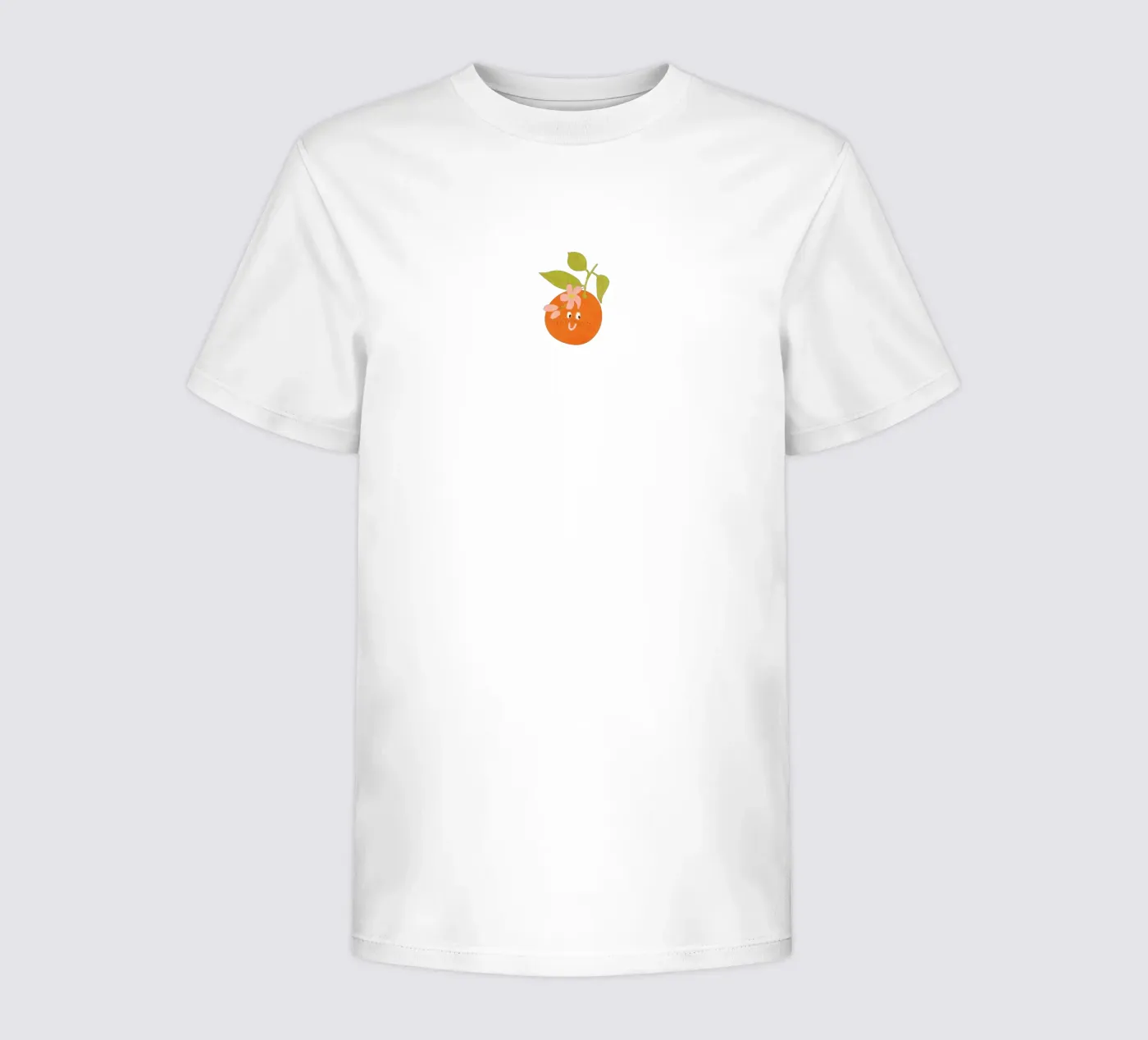 Hello Orange t-shirt bambini da Illustration Raissa Oltmanns