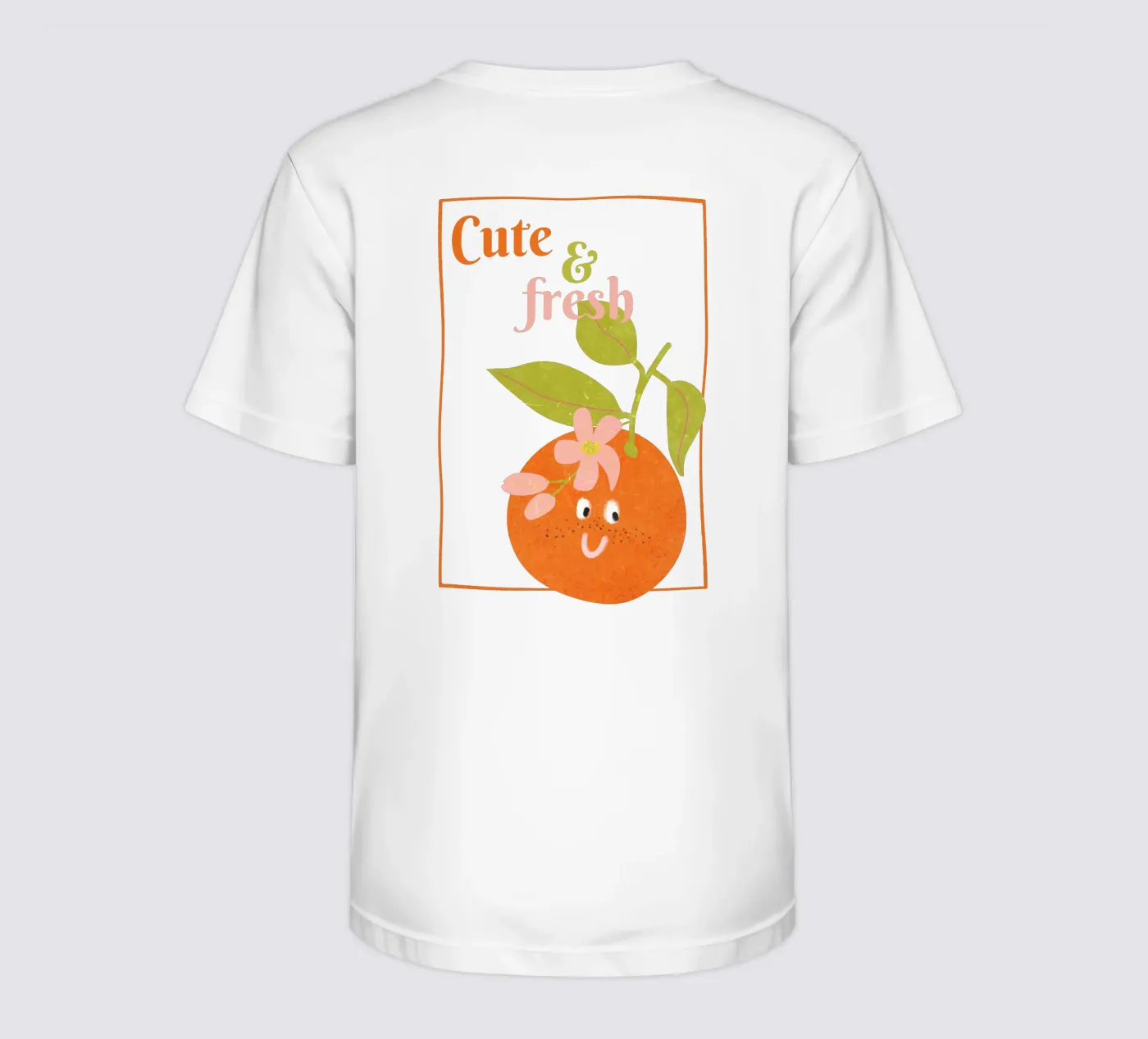 Hello Orange t-shirt bambini da Illustration Raissa Oltmanns