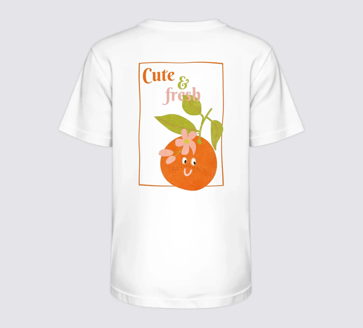 Hello Orange t-shirt bambini da Illustration Raissa Oltmanns