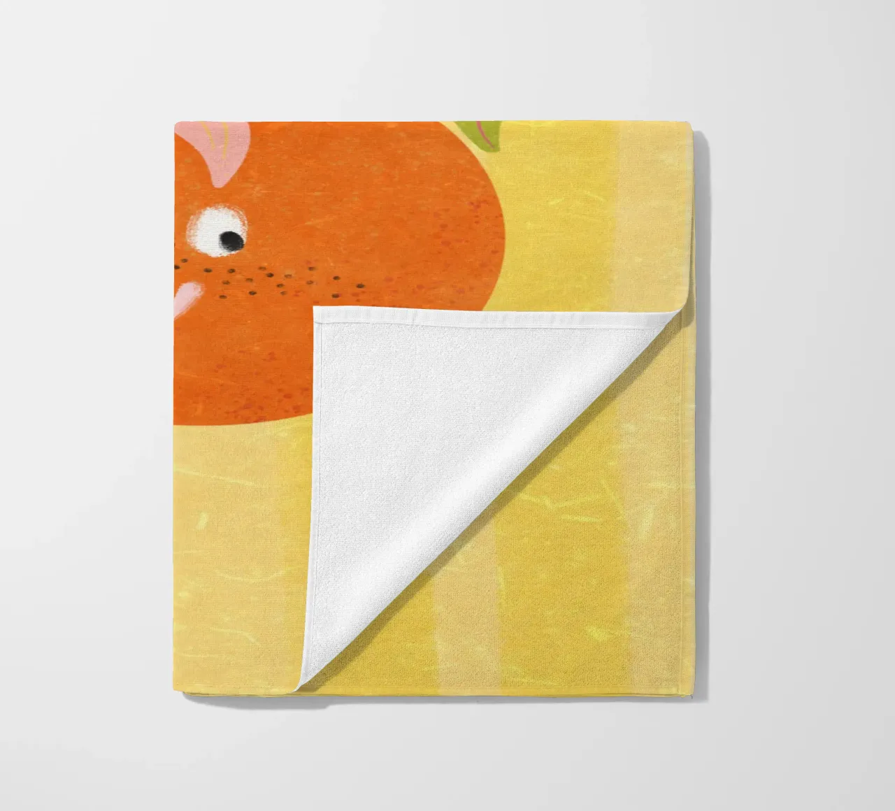 Hello Orange telo mare da Illustration Raissa Oltmanns